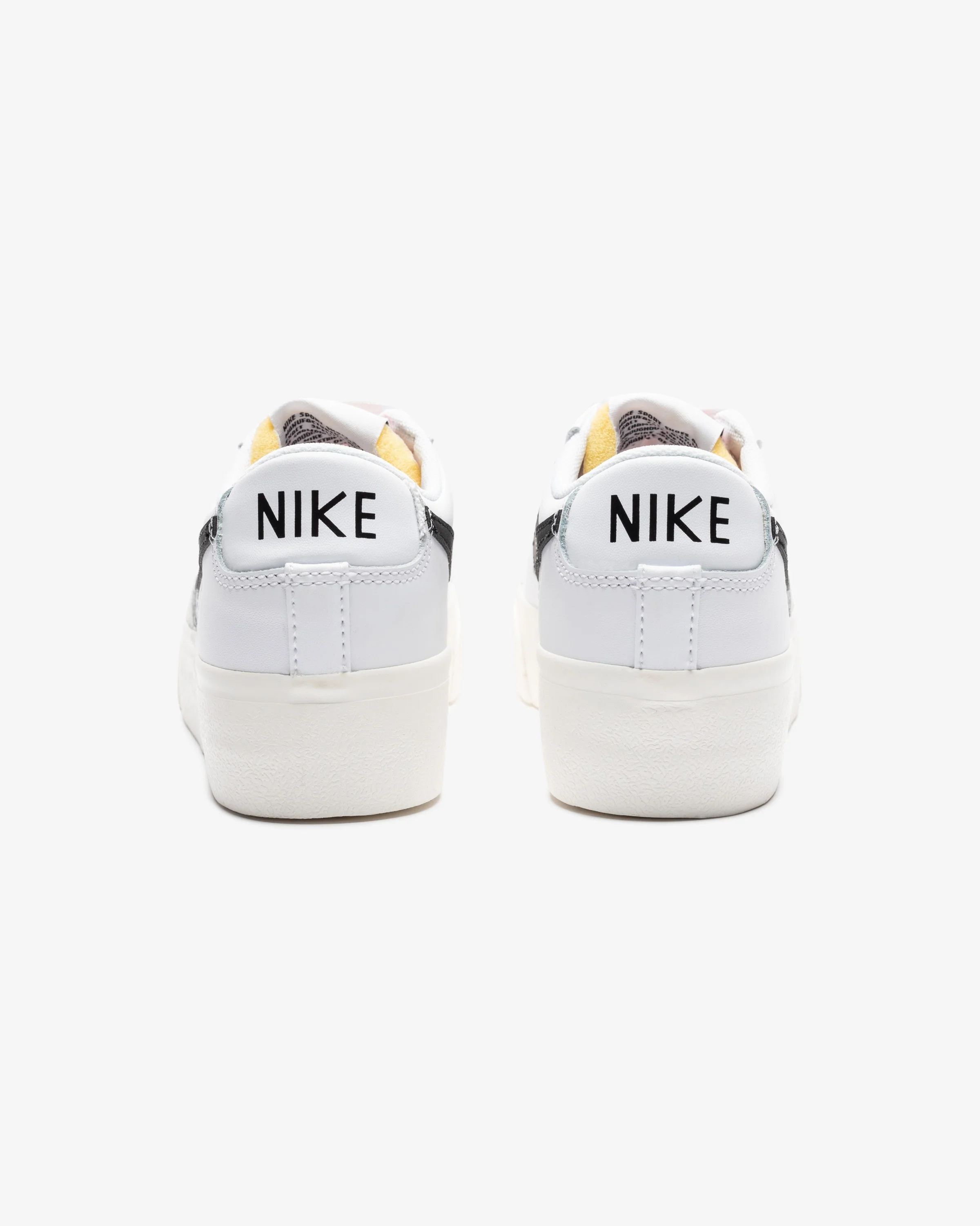 WOMEN'S BLAZER LOW PLATFORM - WHITE/ BLACK/ SAIL/ TEAMORANGE