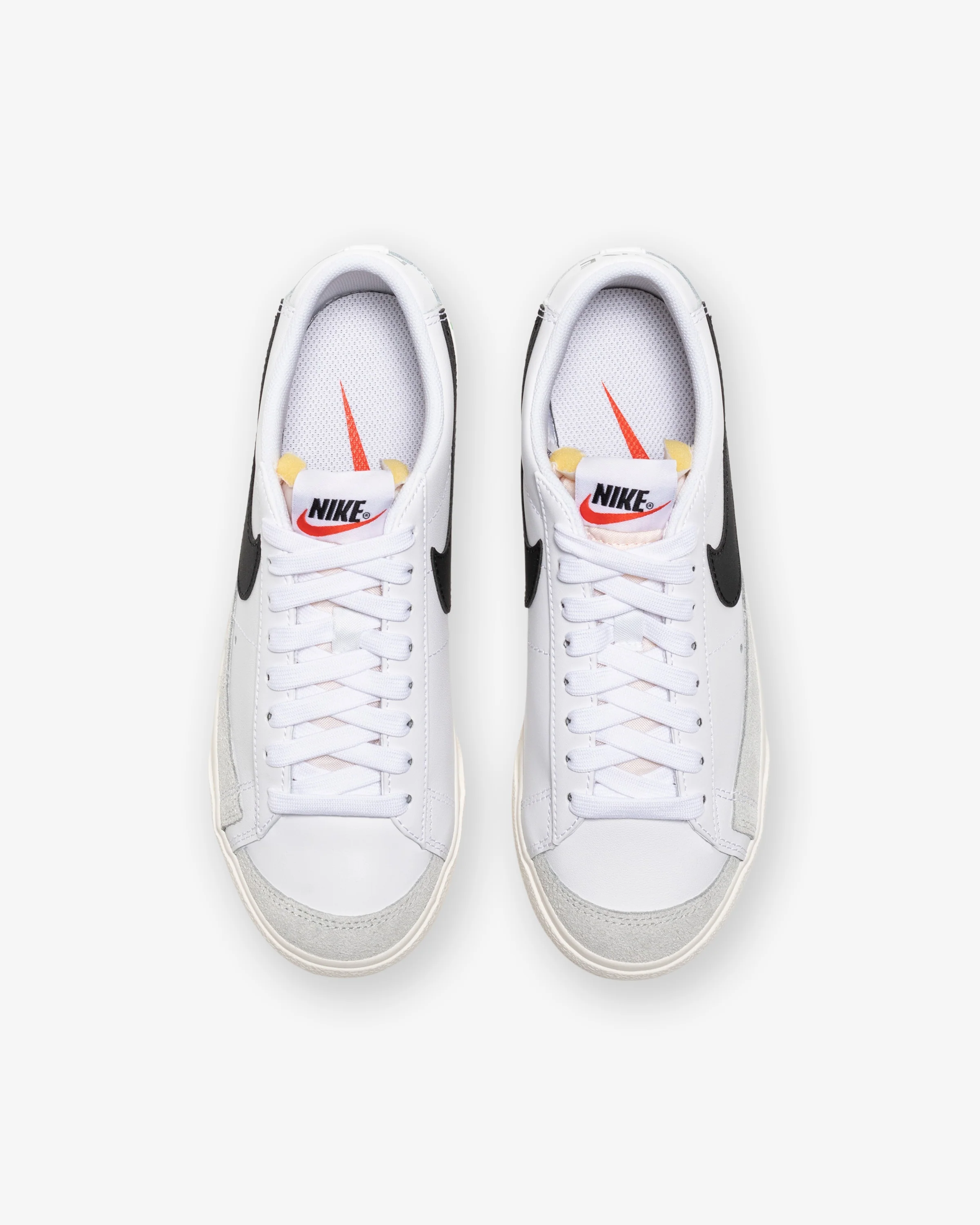 WOMEN'S BLAZER LOW PLATFORM - WHITE/ BLACK/ SAIL/ TEAMORANGE