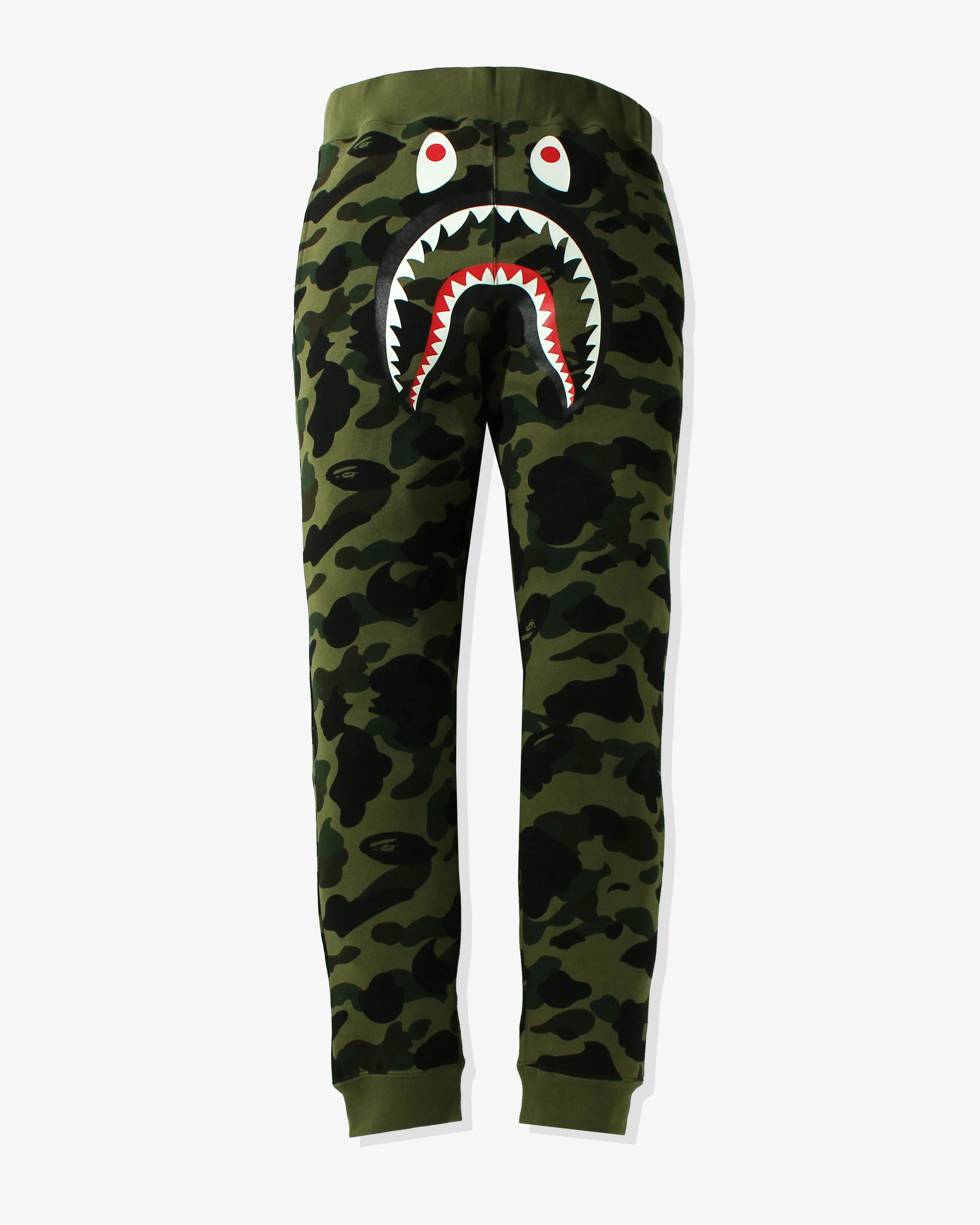 BAPE 1ST CAMO SHARK SLIM FIT SWEAT PANTS