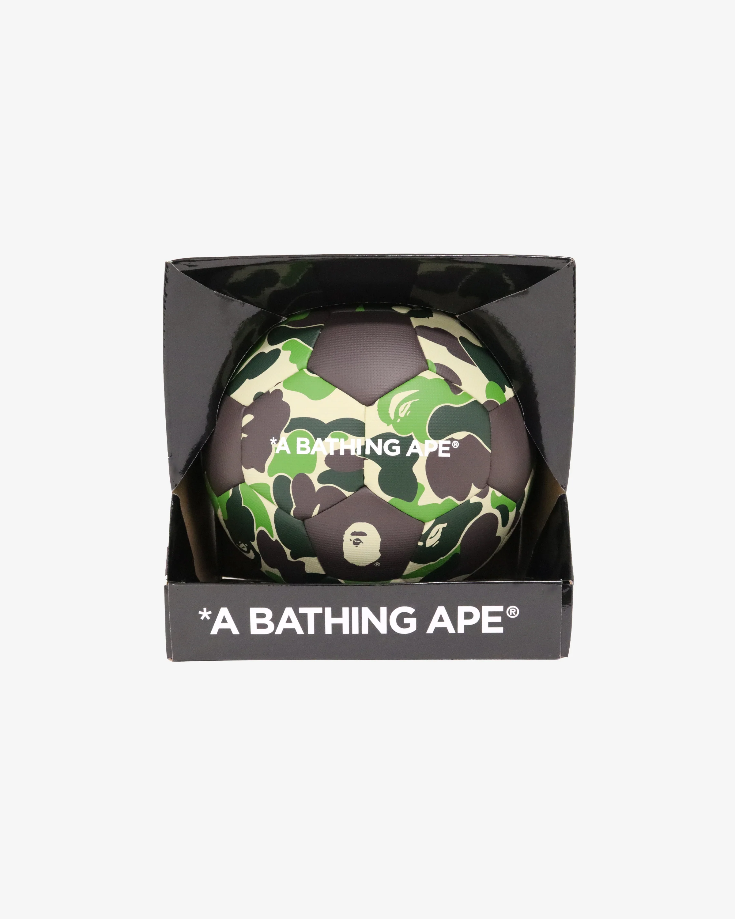 BAPE ABC CAMO SOCCER BALL - GREEN