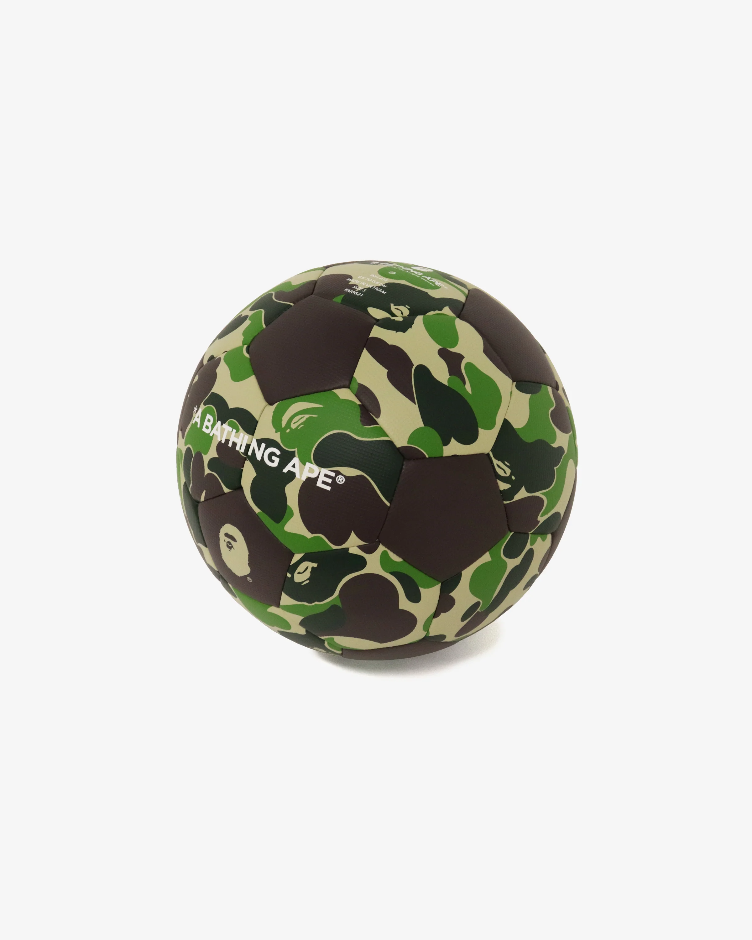 BAPE ABC CAMO SOCCER BALL - GREEN