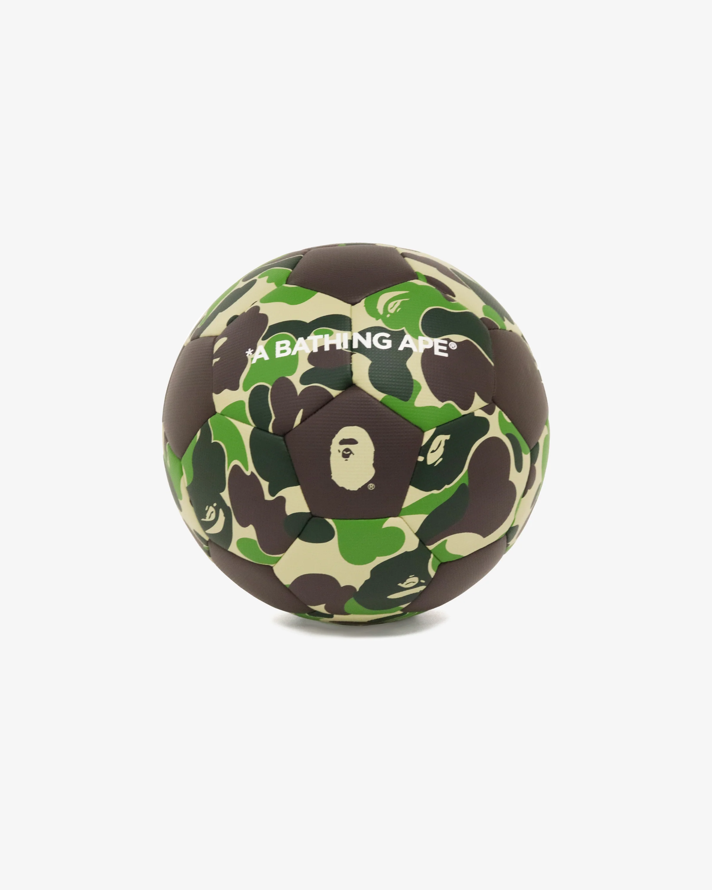 BAPE ABC CAMO SOCCER BALL - GREEN