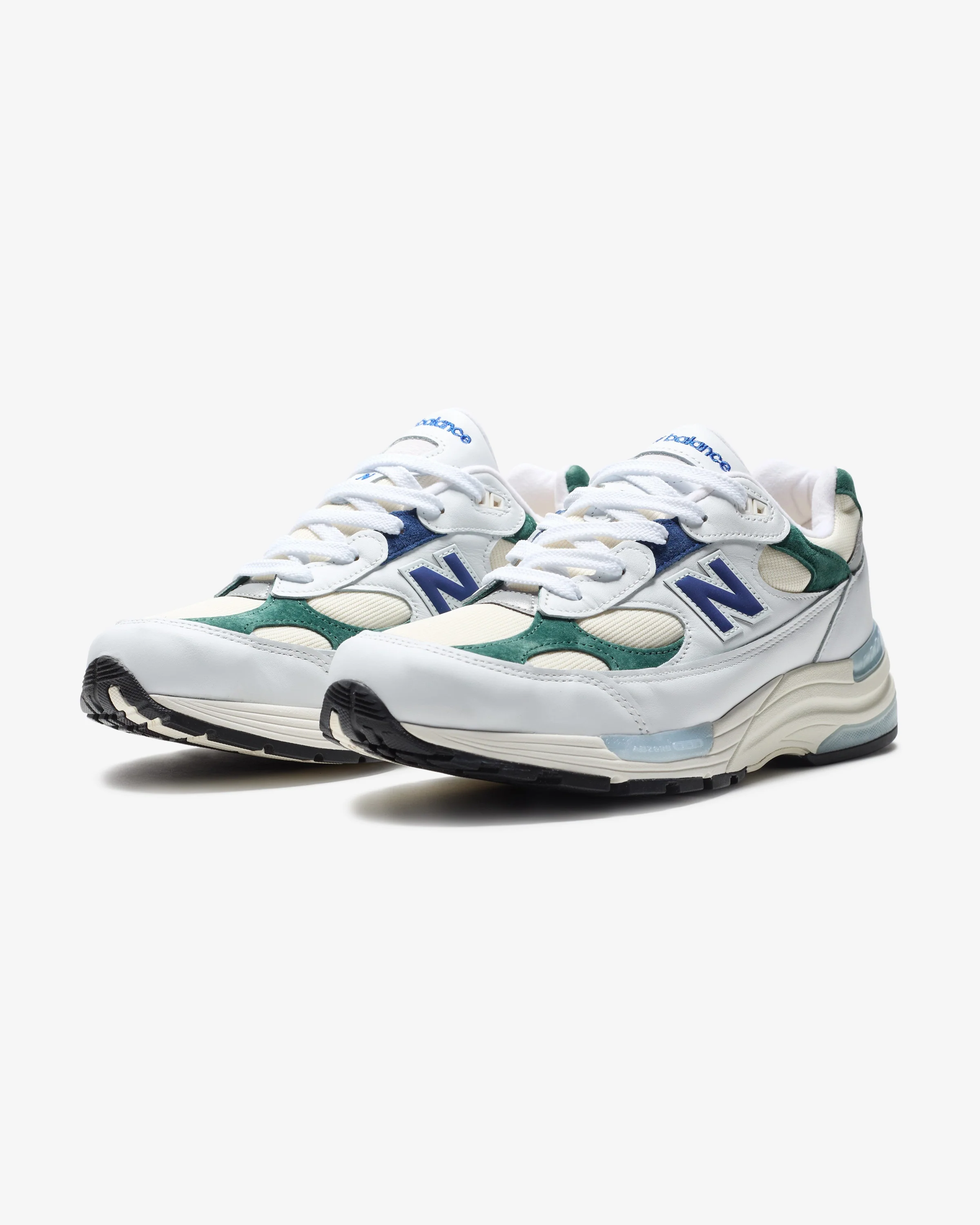 2097-new-balance-992-made-in-usa-white-marshgreen-1.webp NEW BALANCE 992 'MADE IN USA' - WHITE/ MARSHGREEN