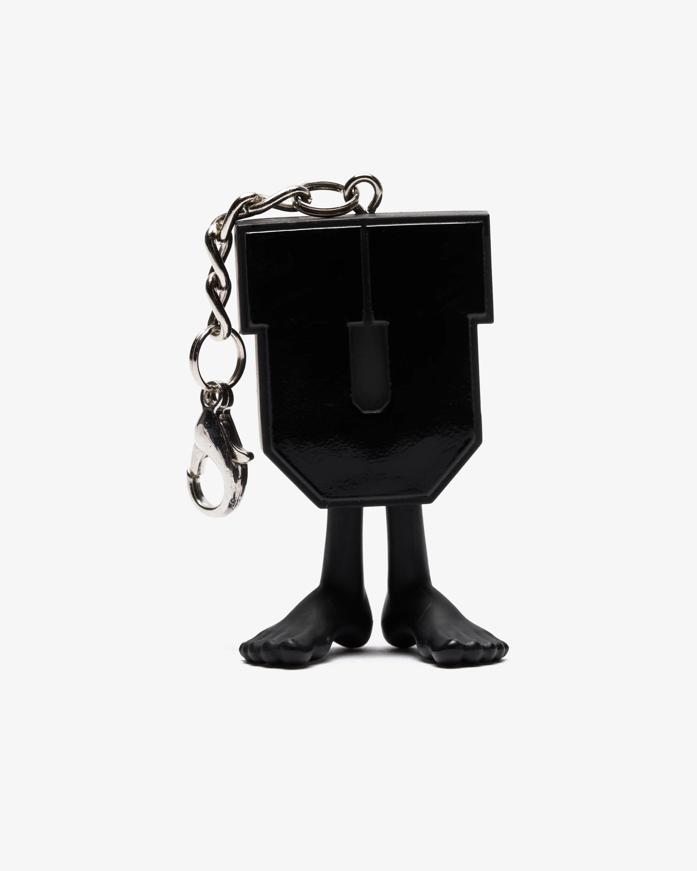 UNDEFEATED X MEDICOM UMAN KEYCHAIN - BLACK