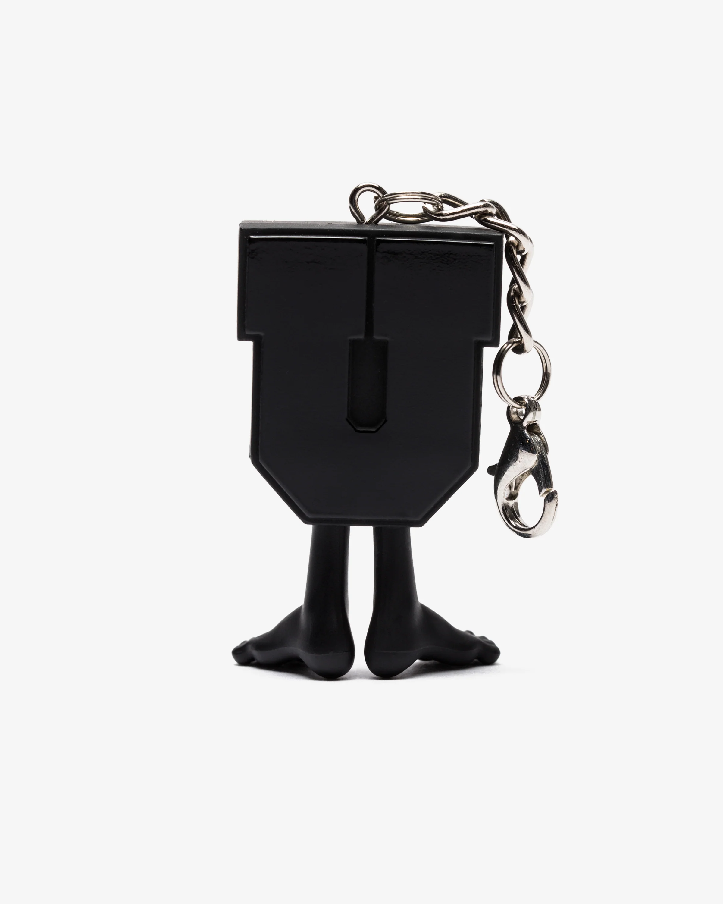 UNDEFEATED X MEDICOM UMAN KEYCHAIN - BLACK
