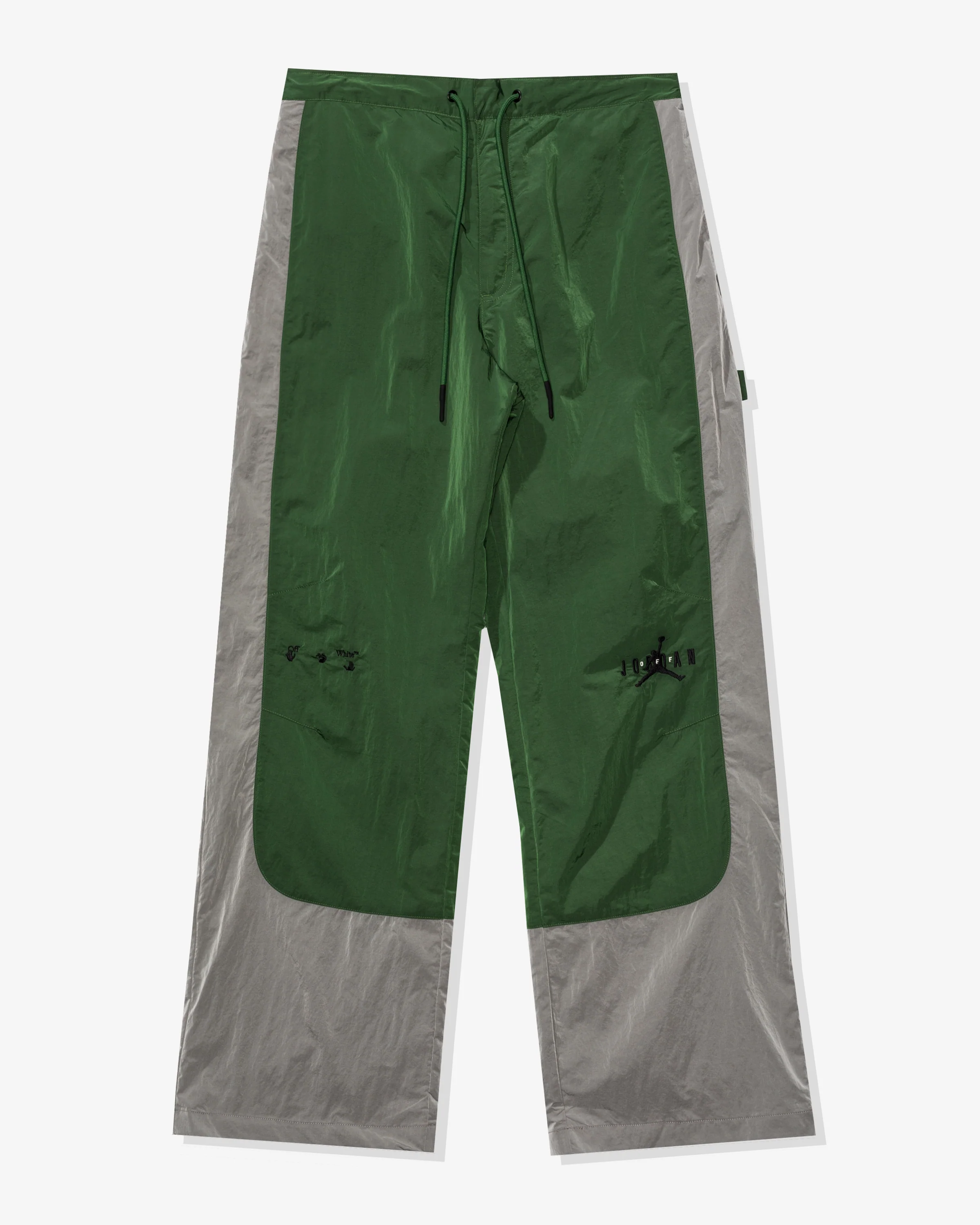JORDAN X OFF-WHITE TRK PANT - FORESTGREEN/ PHANTOM/ BLACK