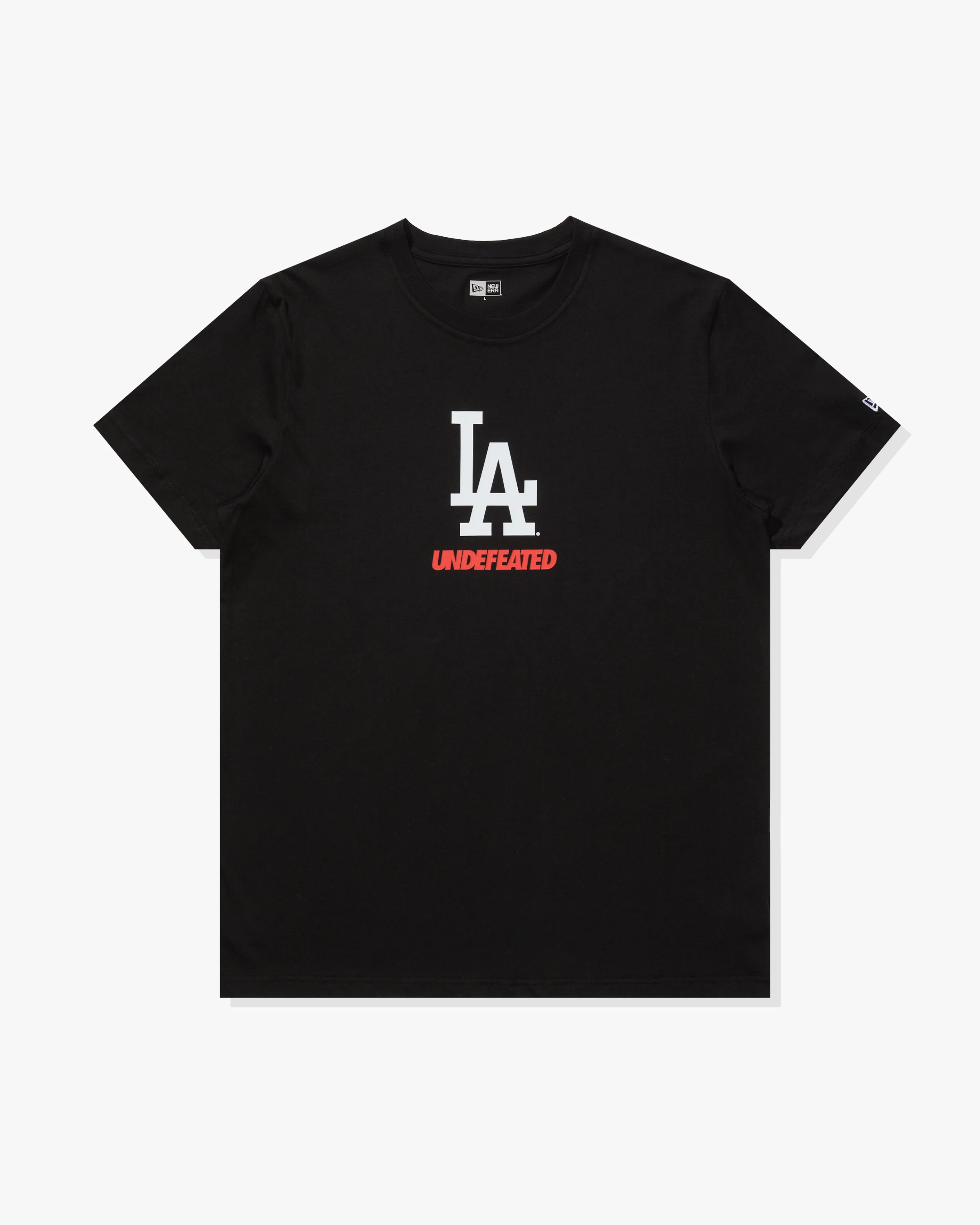 UNDEFEATED X NE X DODGERS STACKED LOGO S/S TEE