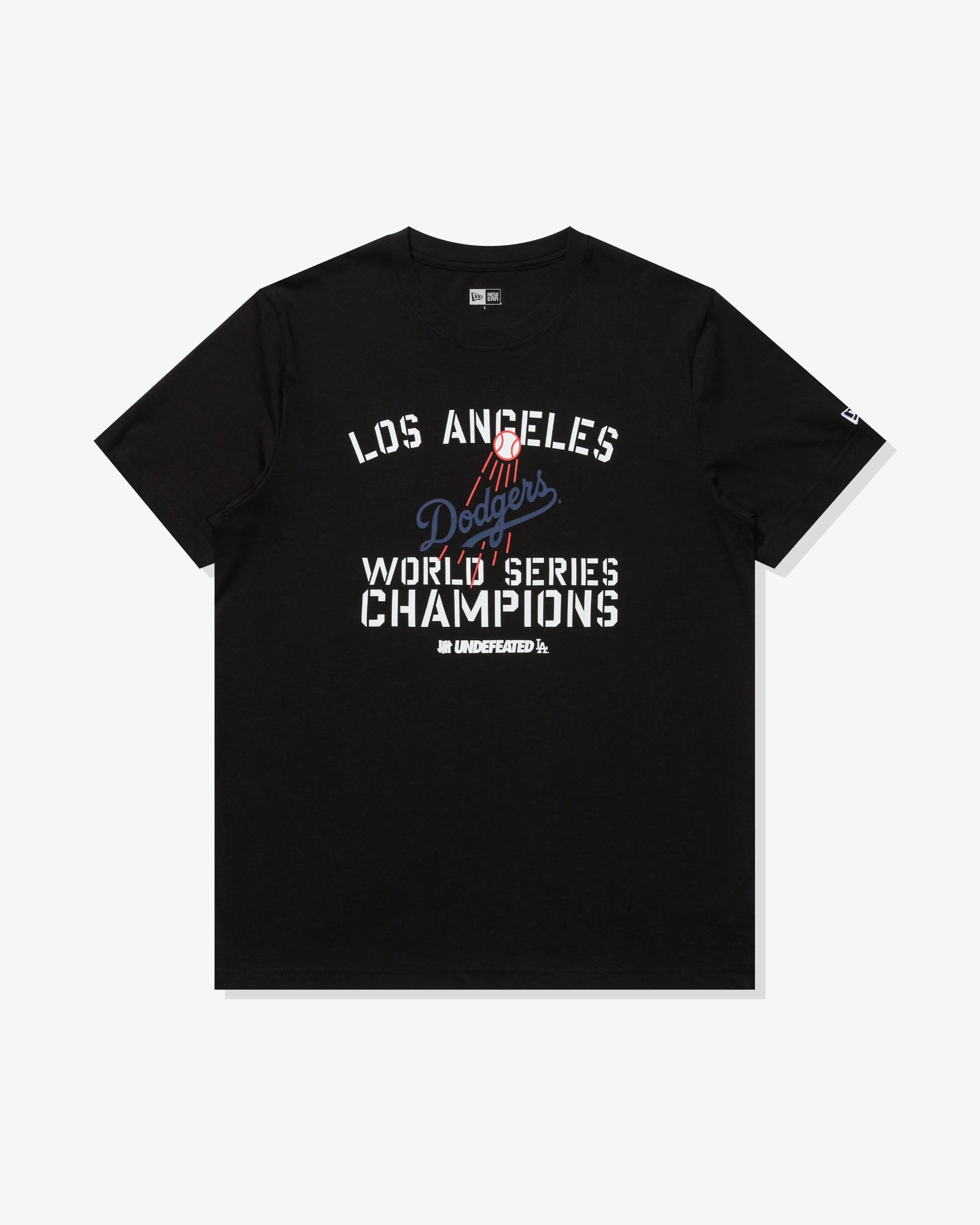 UNDEFEATED X NE X DODGERS STENCIL S/S TEE
