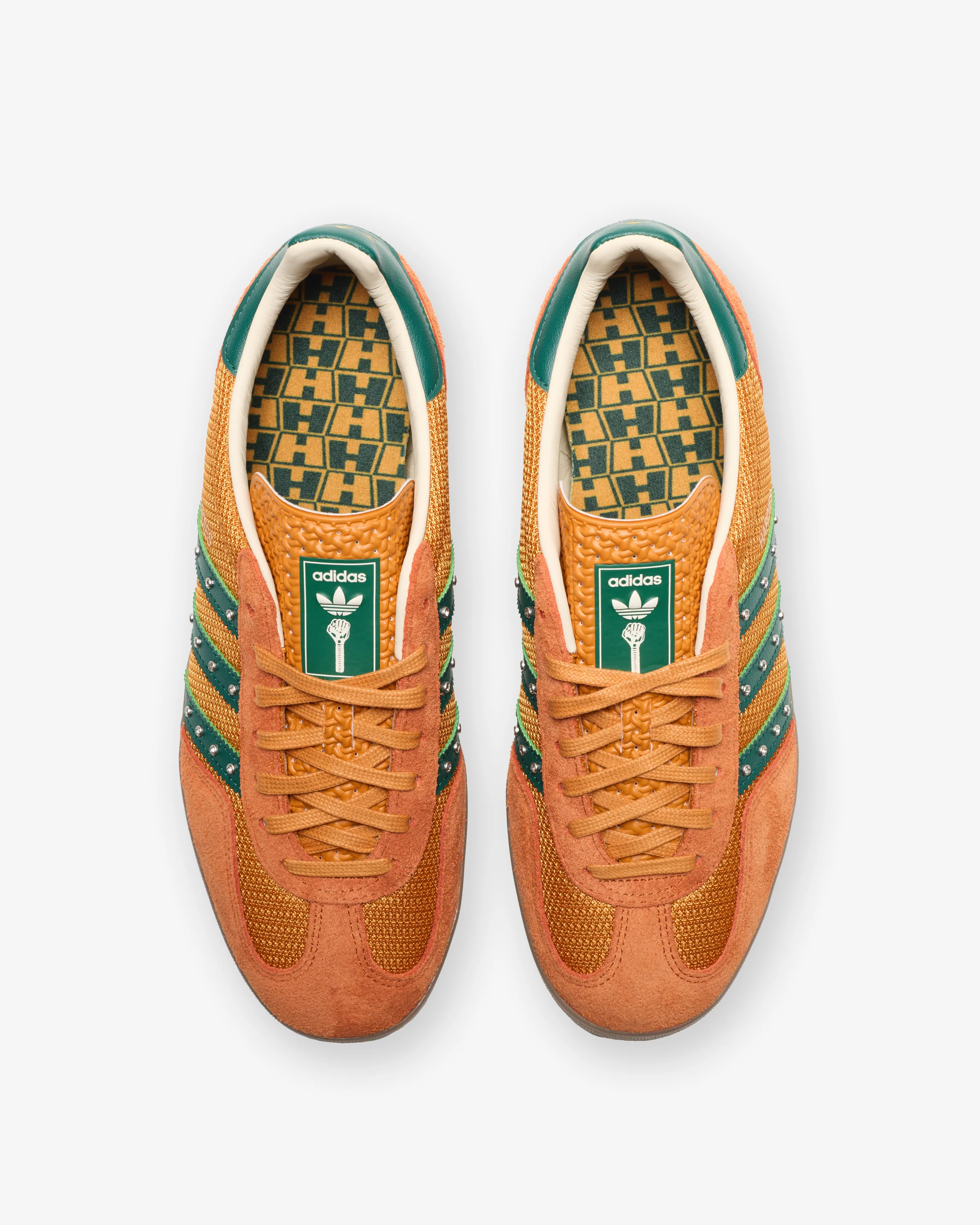 ADIDAS X HARDIES GAZELLE INDOOR - RUSORA/ CGREEN