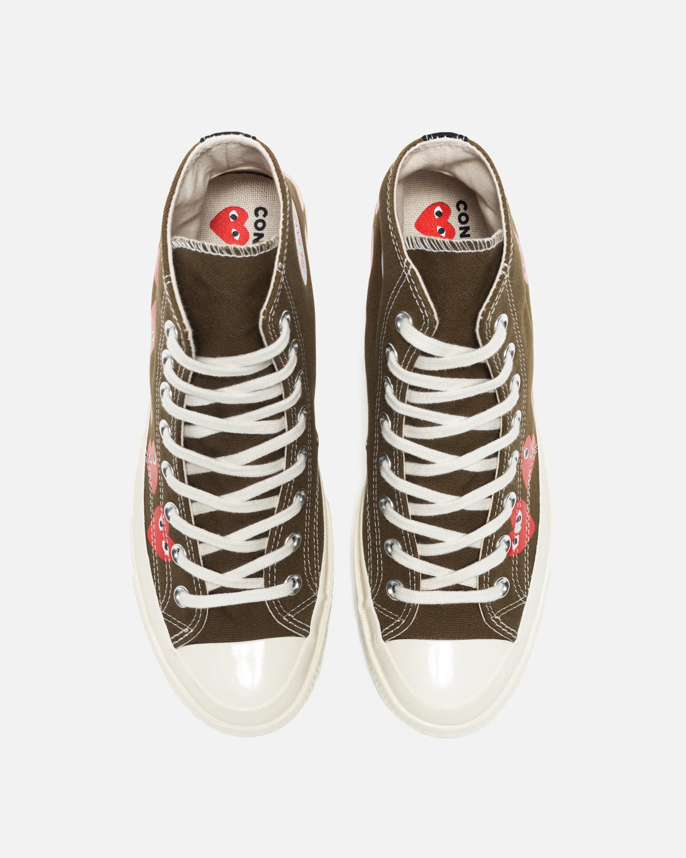 CONVERSE X CDG PLAY MULTI HEART CHUCK TAYLOR ALL STAR '70 HIGH