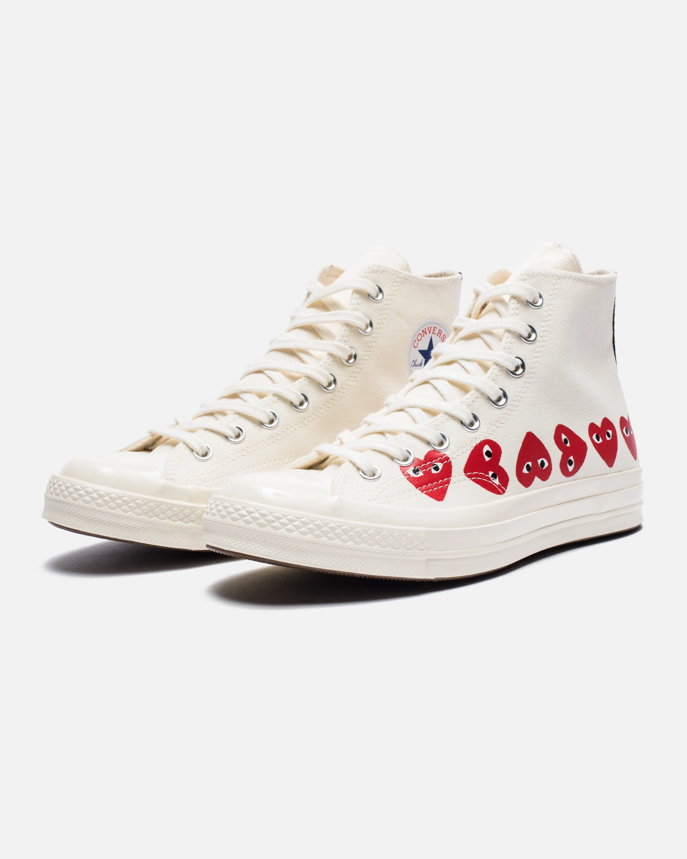 CONVERSE X CDG PLAY MULTI HEART CHUCK TAYLOR ALL STAR '70 HIGH