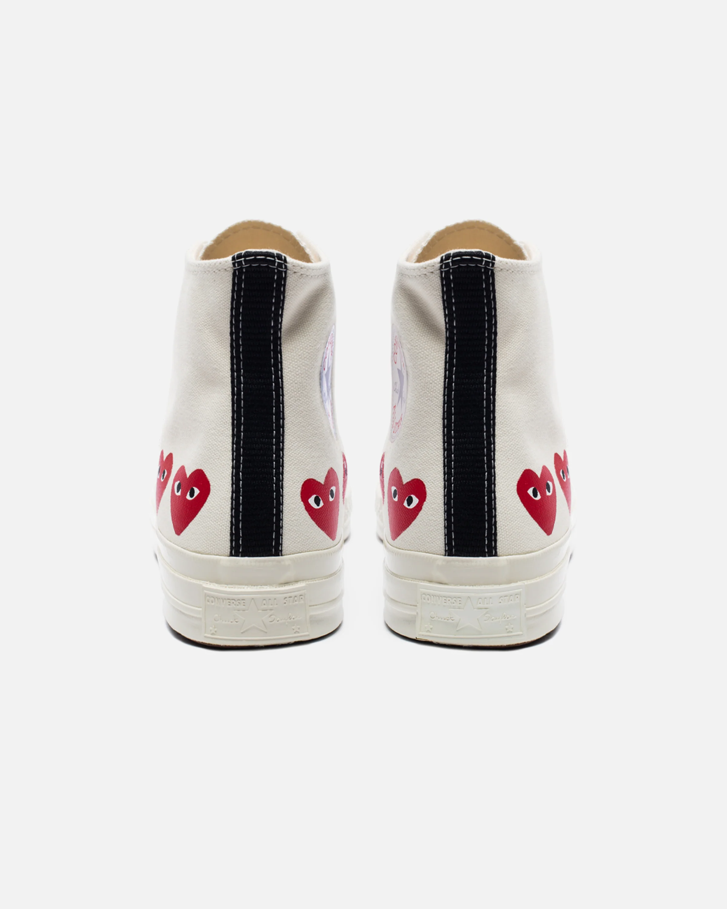 CONVERSE X CDG PLAY MULTI HEART CHUCK TAYLOR ALL STAR '70 HIGH