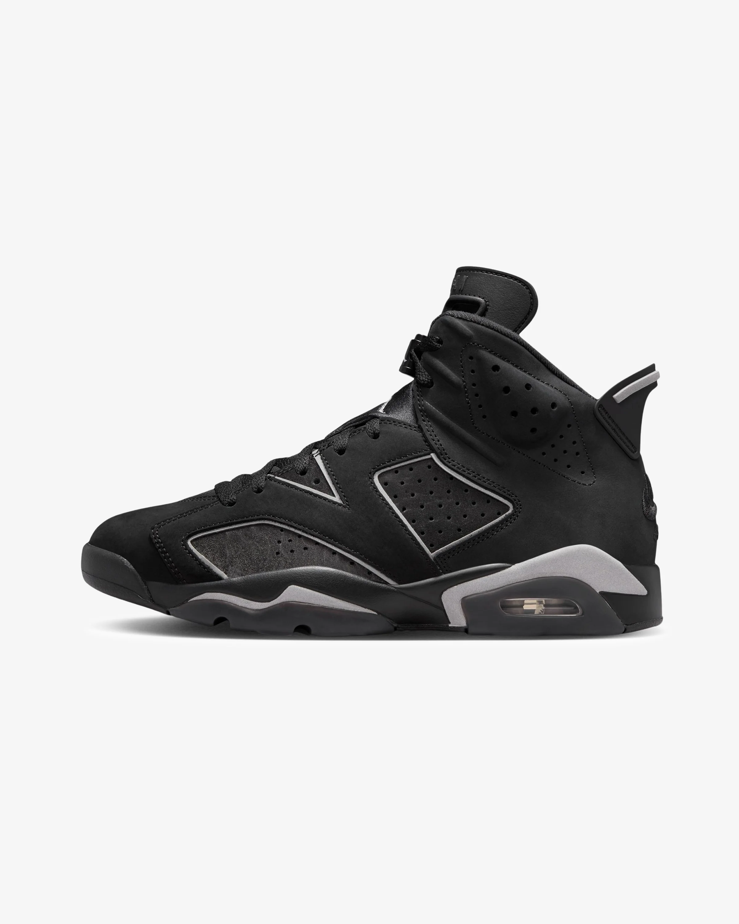 AIR JORDAN 6 RETRO - BLACK/ REFLECT SILVER/ BLACK