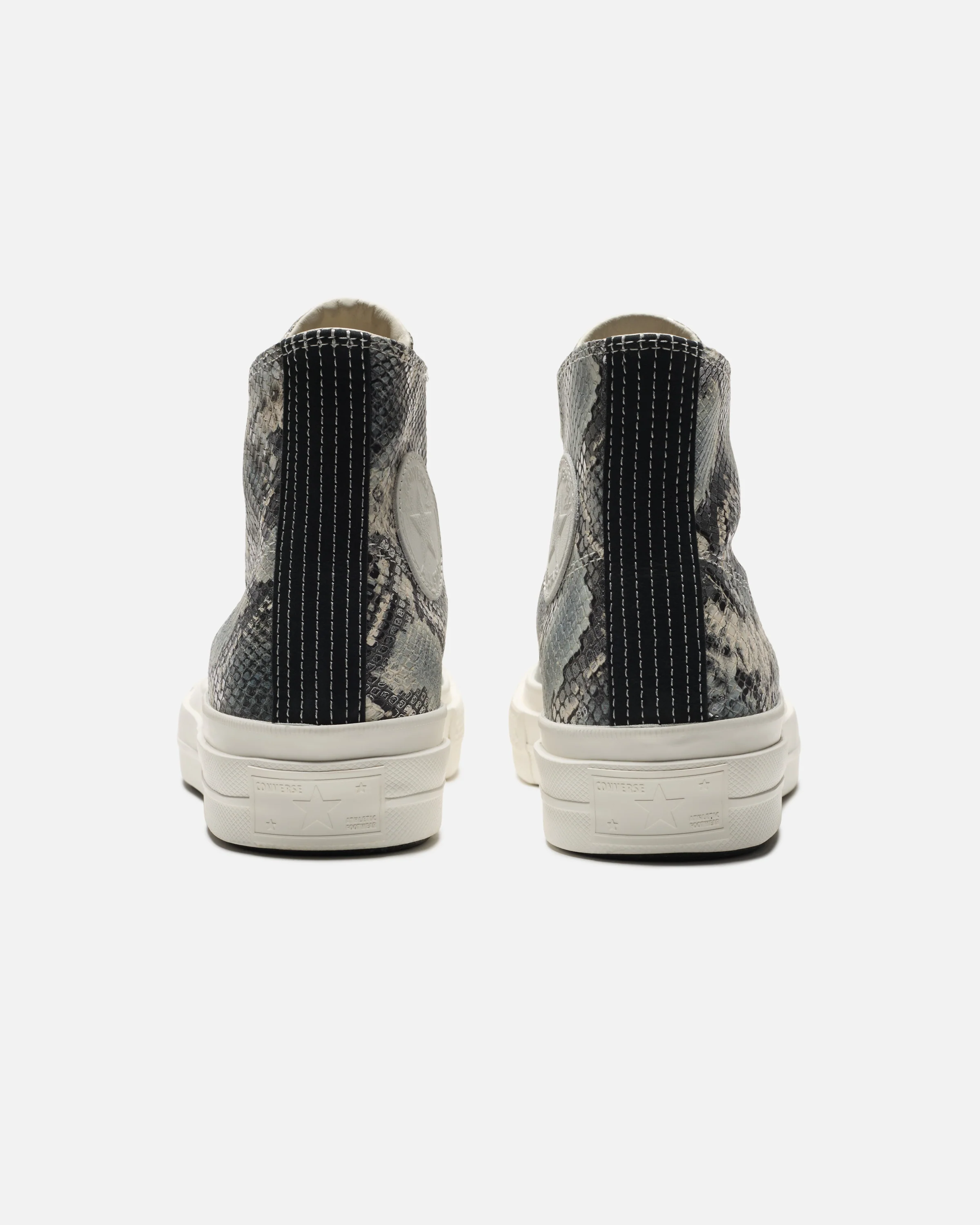 CONVERSE CTAS FS HI - SILVER/SNOW WHITE/ BLACK