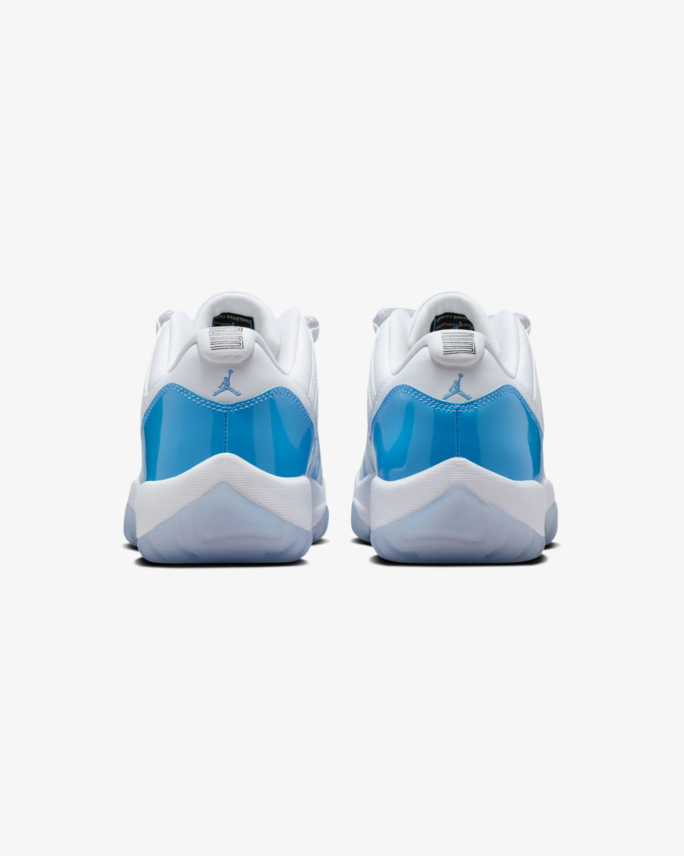 JORDAN AJ 11 RETRO LOW - WHITE/ UNIVERSITY BLUE/ BLACK