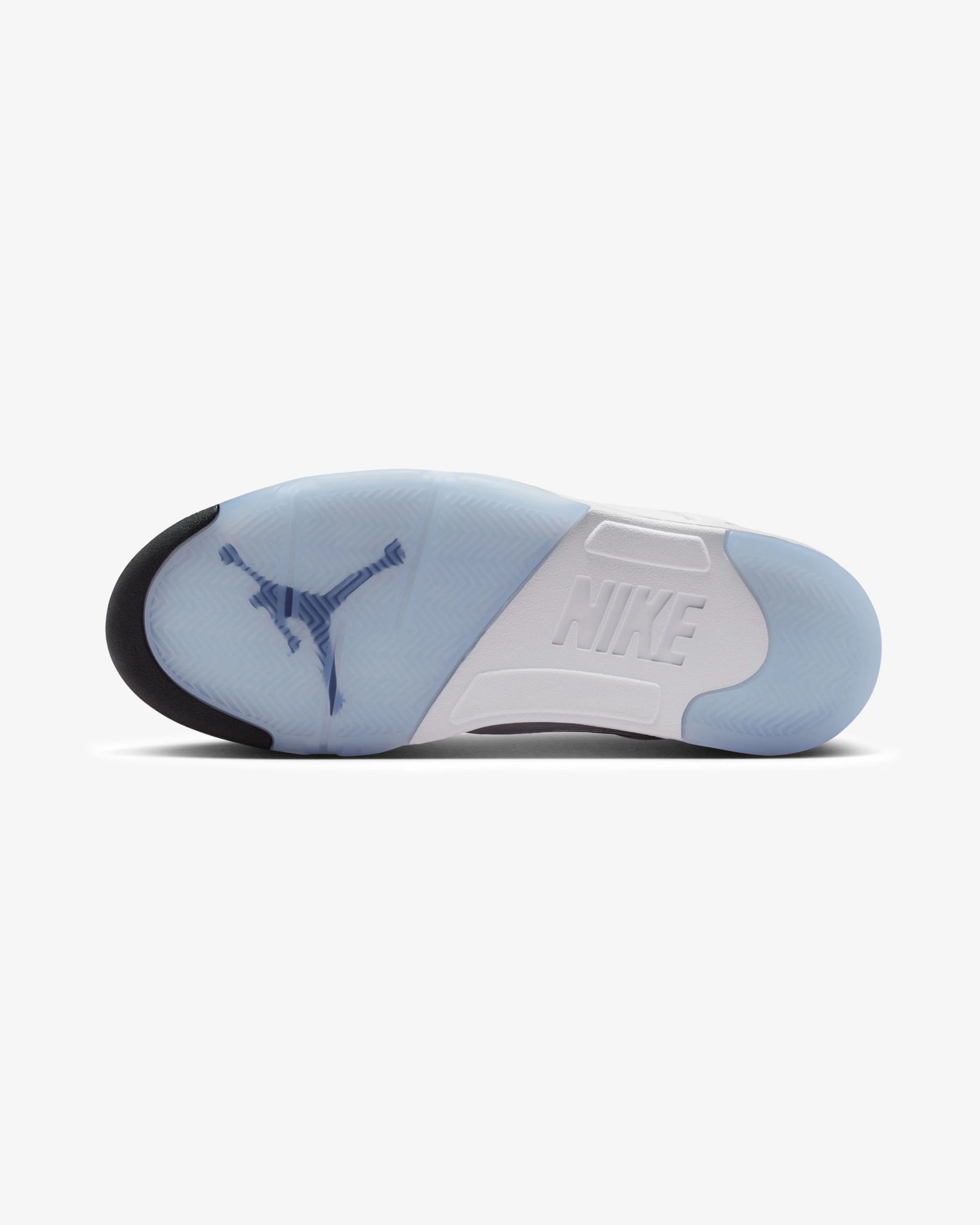 JORDAN AJ 5 RETRO - WHITE/ BLACK/ METALLIC SILVER