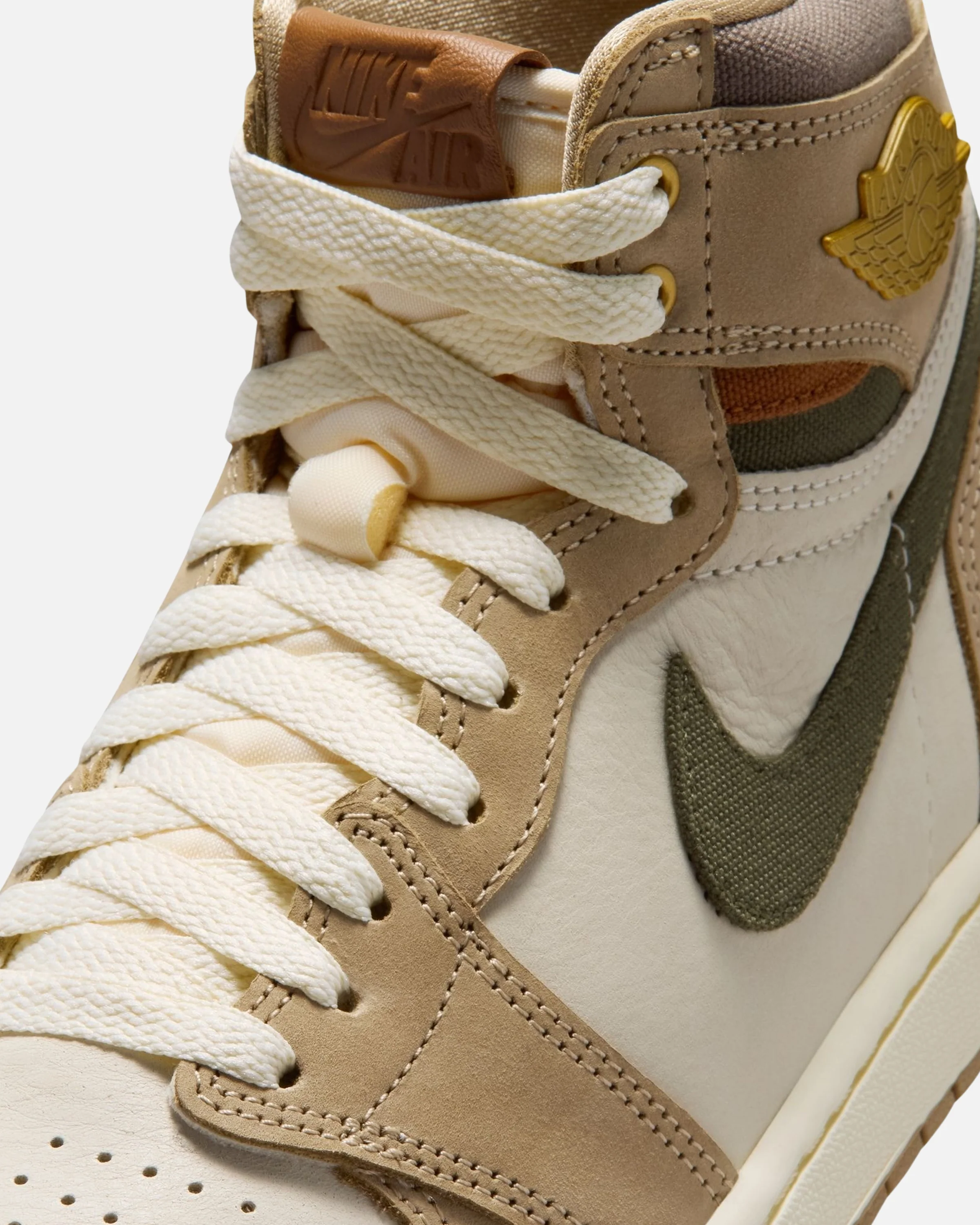 JORDAN WMNS AJ 1 RETRO - KHAKI/ MULTI-COLOR