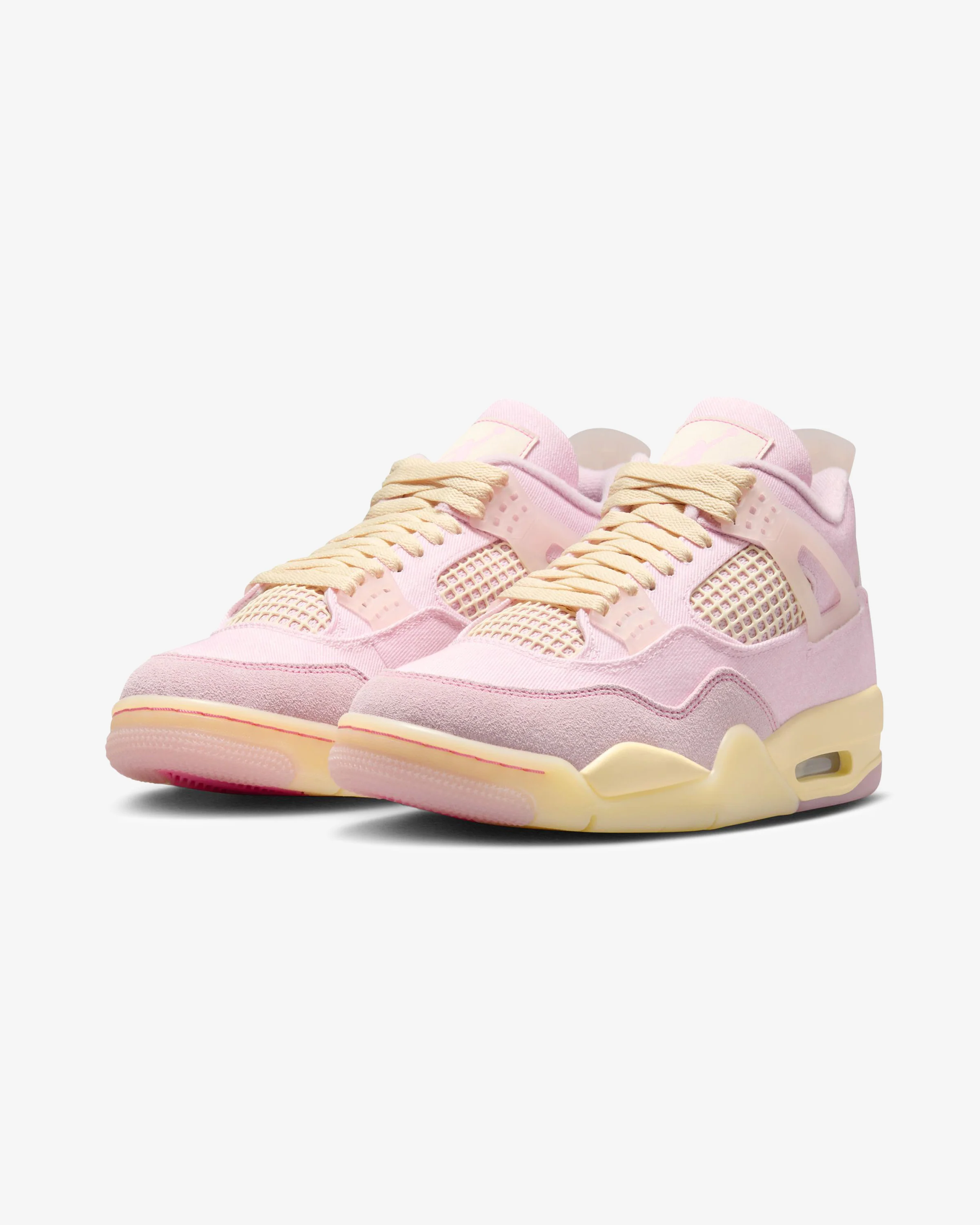 JORDAN WMNS AJ 4 RETRO - PEARL PINK/ ICED CARMINE
