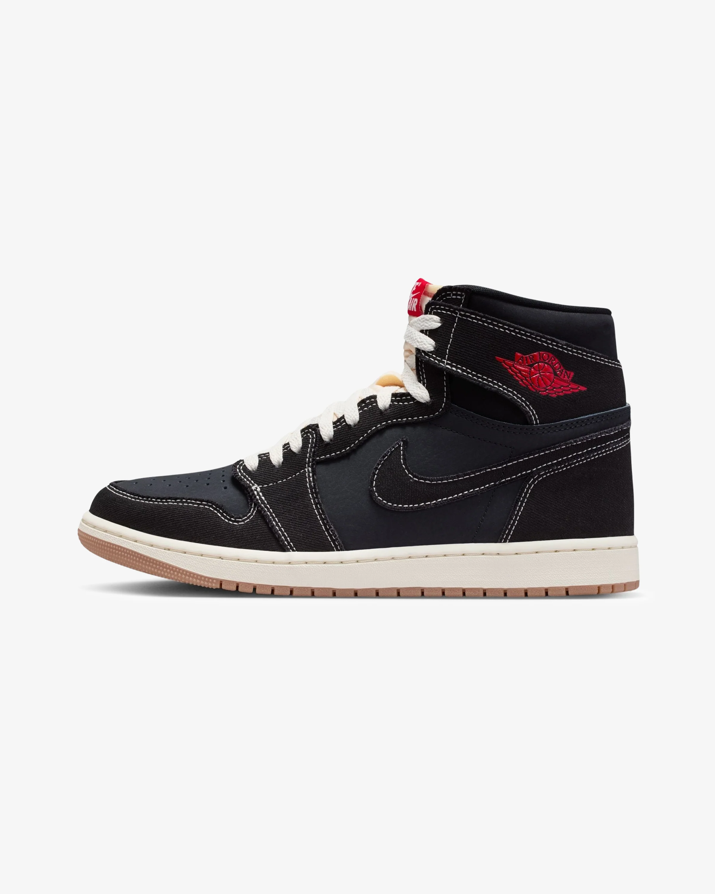 JORDAN X FLIGHT CLUB AJ 1 RETRO HIGH - BLACK/ UNIVERSITY RED/ SAIL