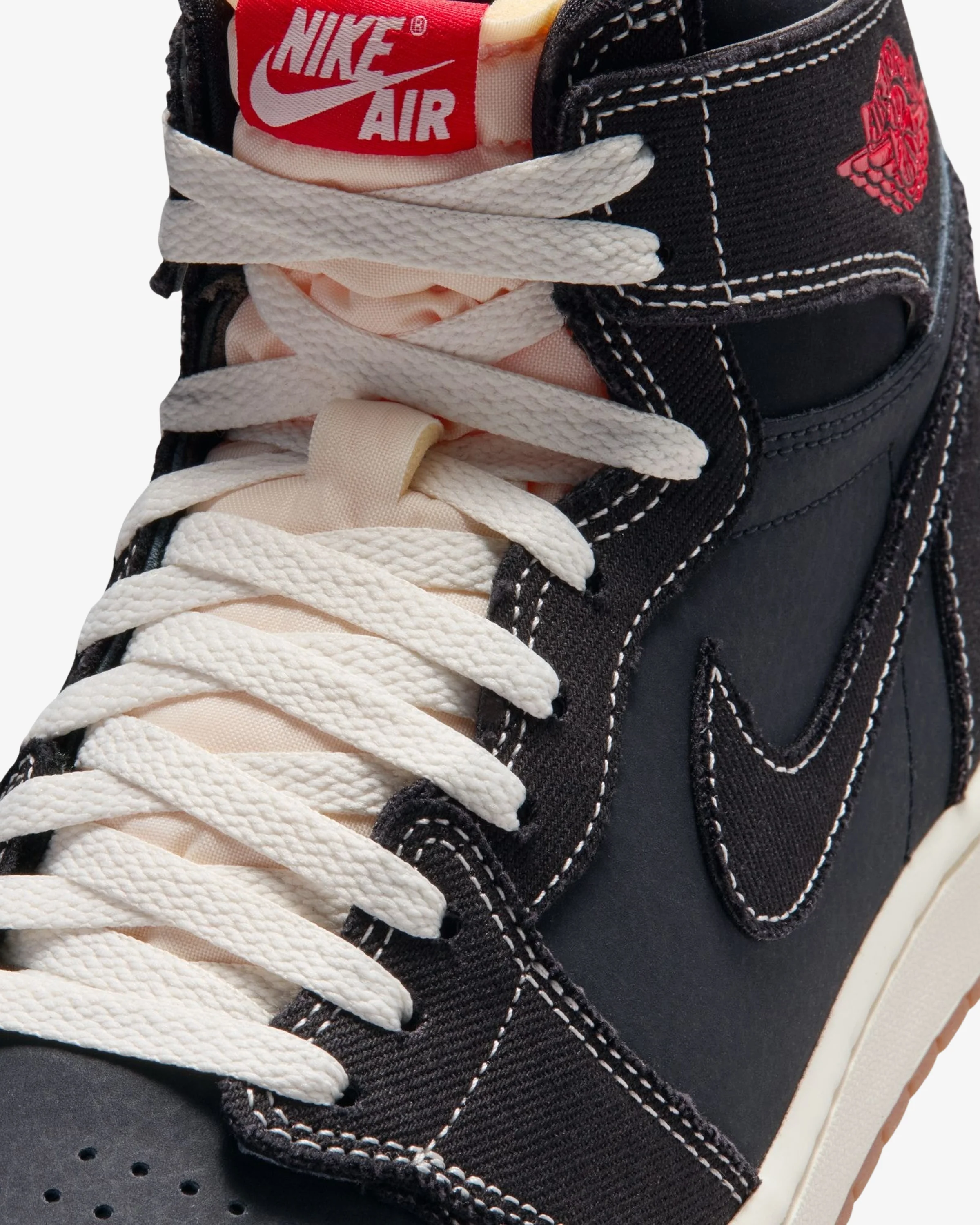 JORDAN X FLIGHT CLUB AJ 1 RETRO HIGH - BLACK/ UNIVERSITY RED/ SAIL