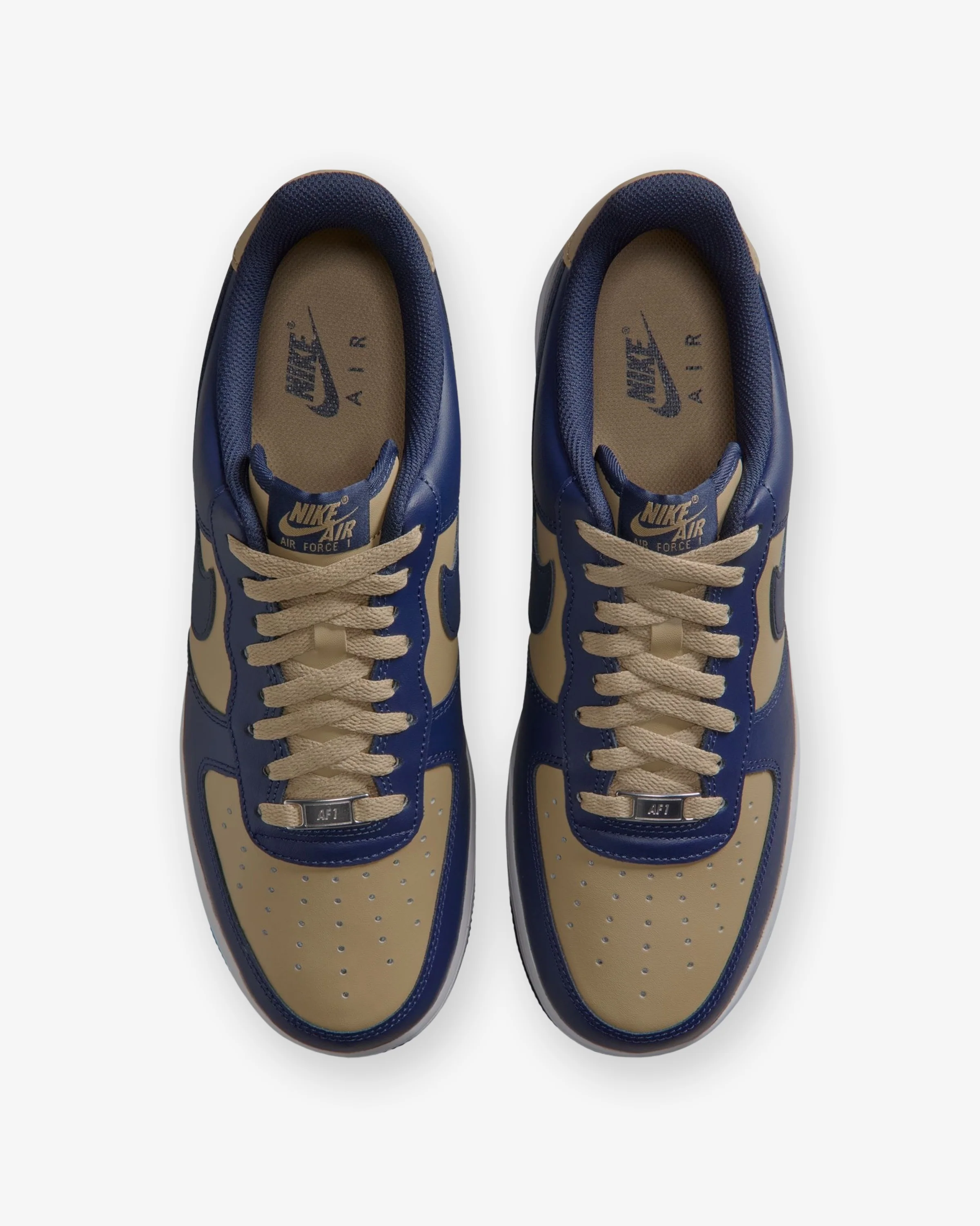 NIKE AIR FORCE 1 '07 - PARACHUTEBEIGE/ OBSIDIAN/ WHITE
