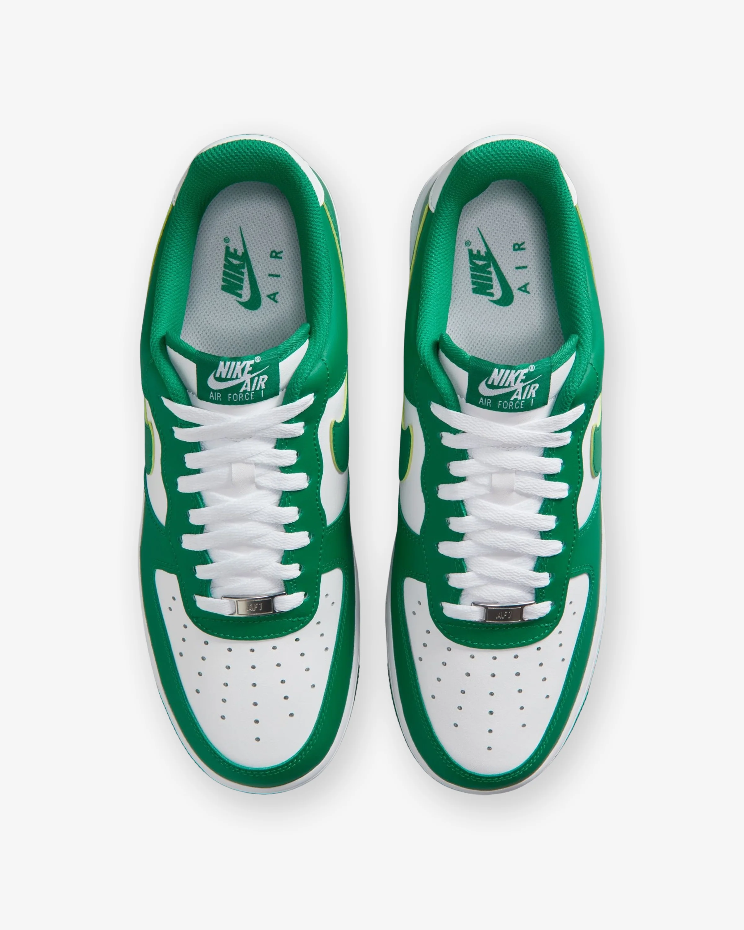 NIKE AIR FORCE 1 '07 - WHITE/ MALACHITE/ WHITE