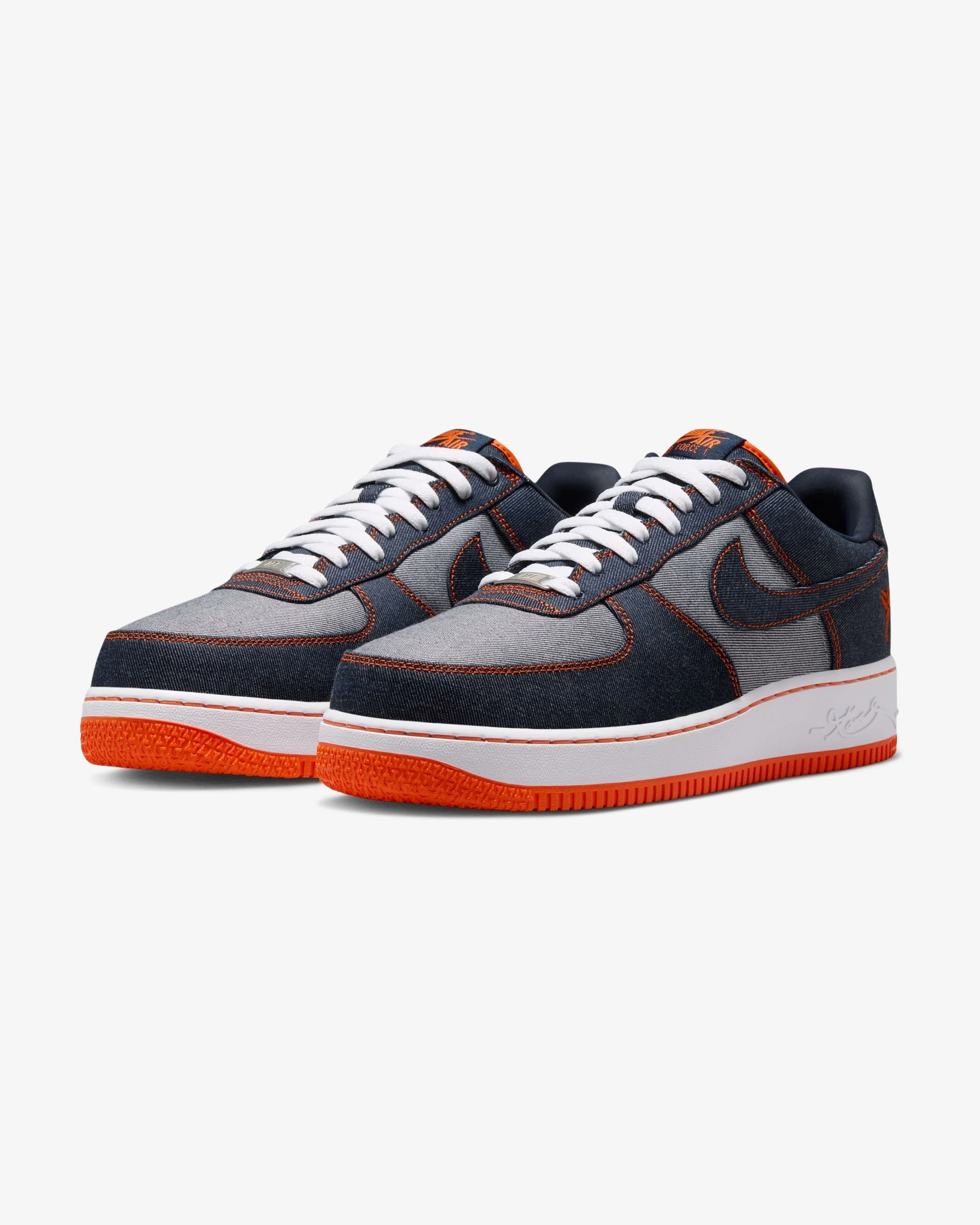 NIKE AIR FORCE 1 LOW PROTRO - OBSIDIAN/ SAFETY ORANGE