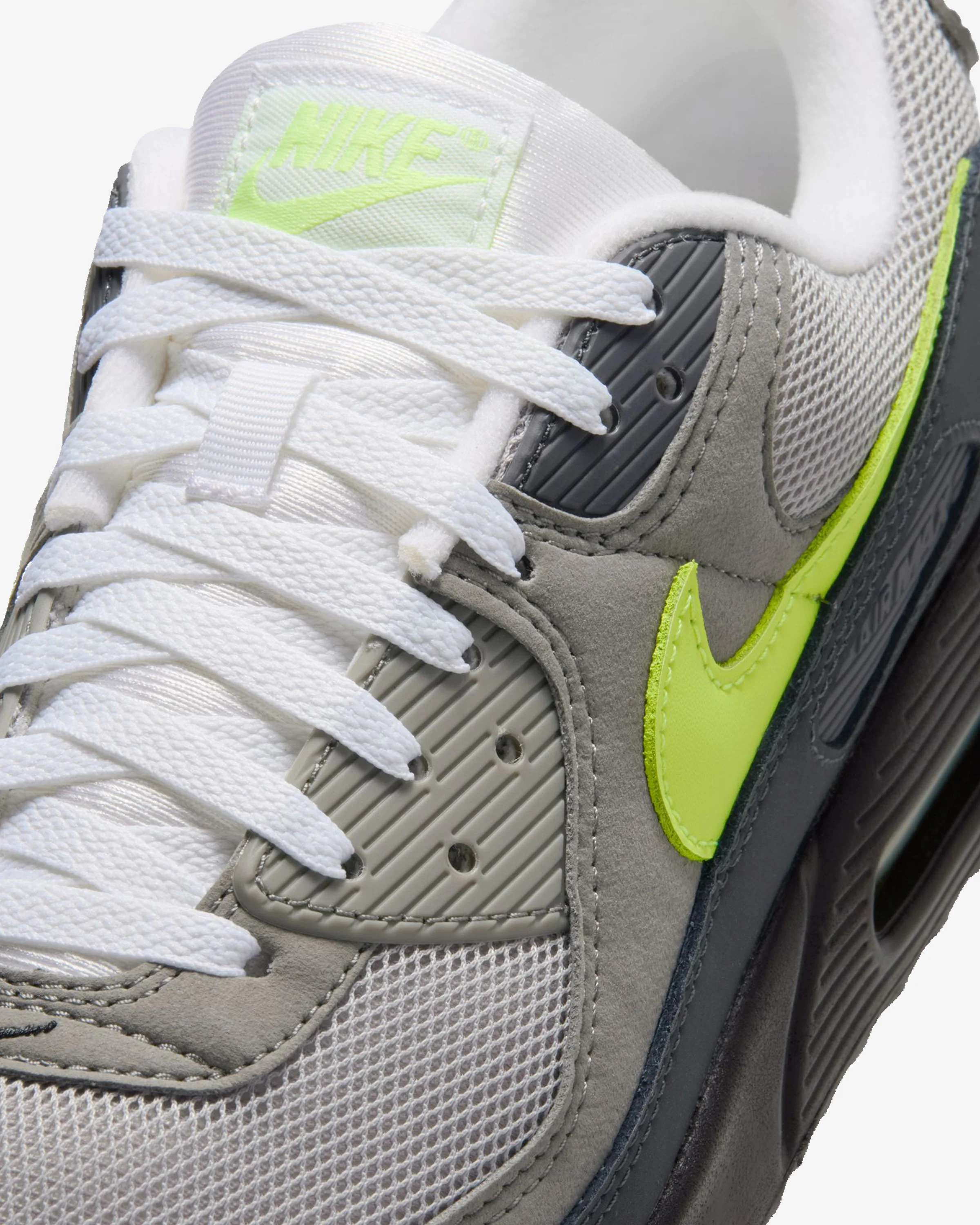 NIKE AIR MAX 90 - BLACK/ NEON YELLOW/ ANTHRACITE