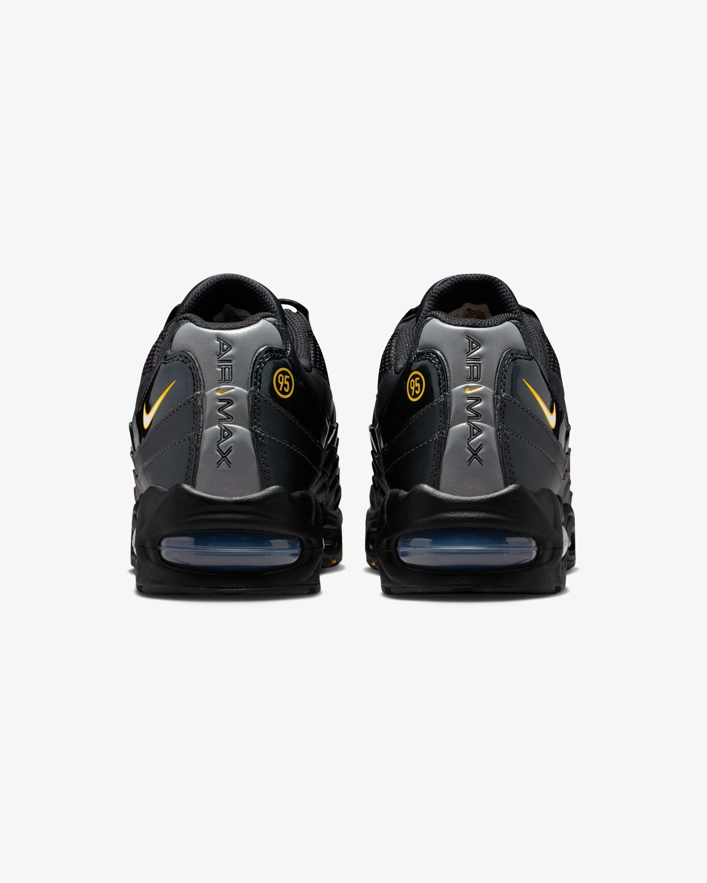 NIKE AIR MAX 95 - BLACK/ WHITE/ UNIVERSITY GOLD
