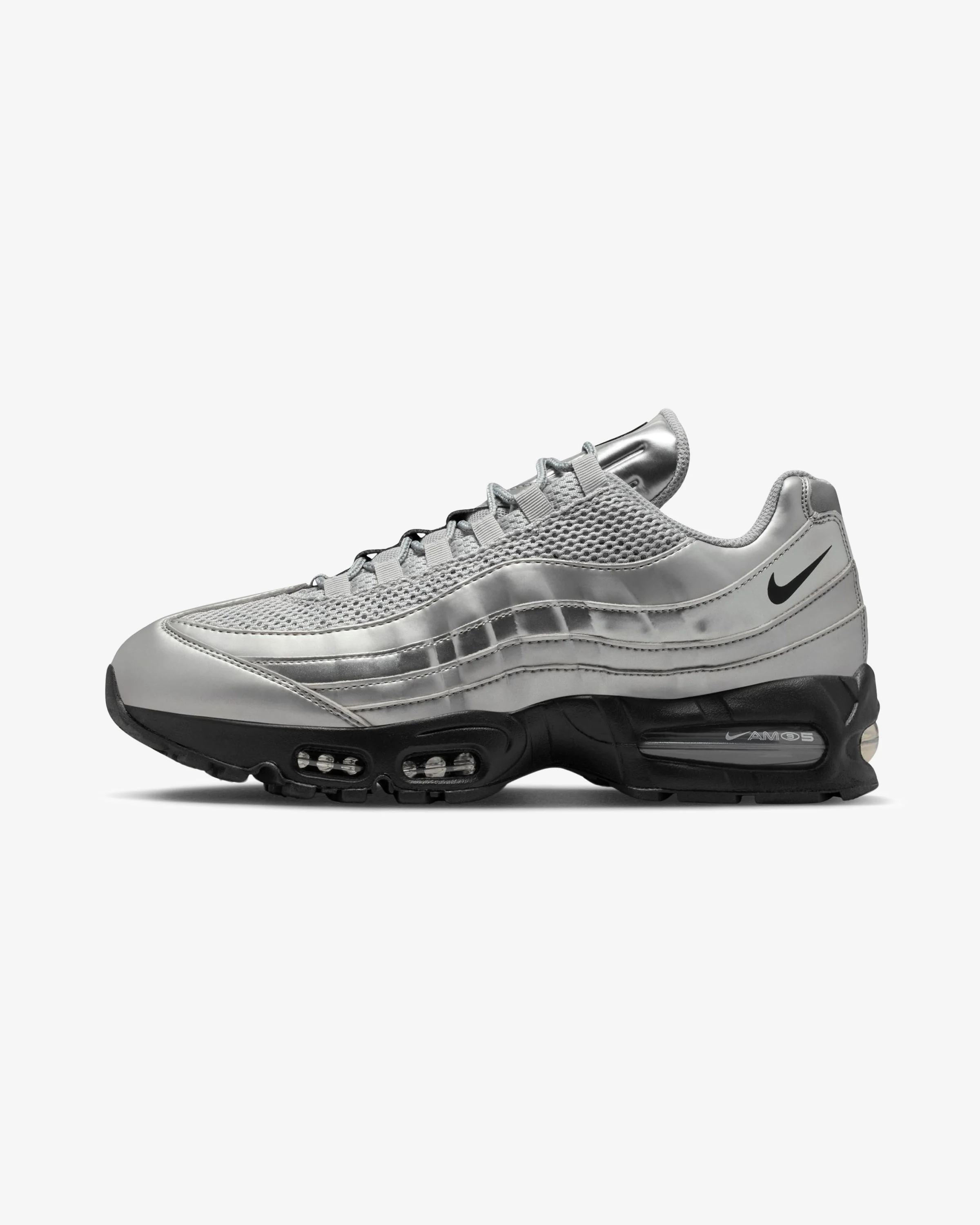 NIKE AIR MAX 95 - METALLIC SILVER/ BLACK