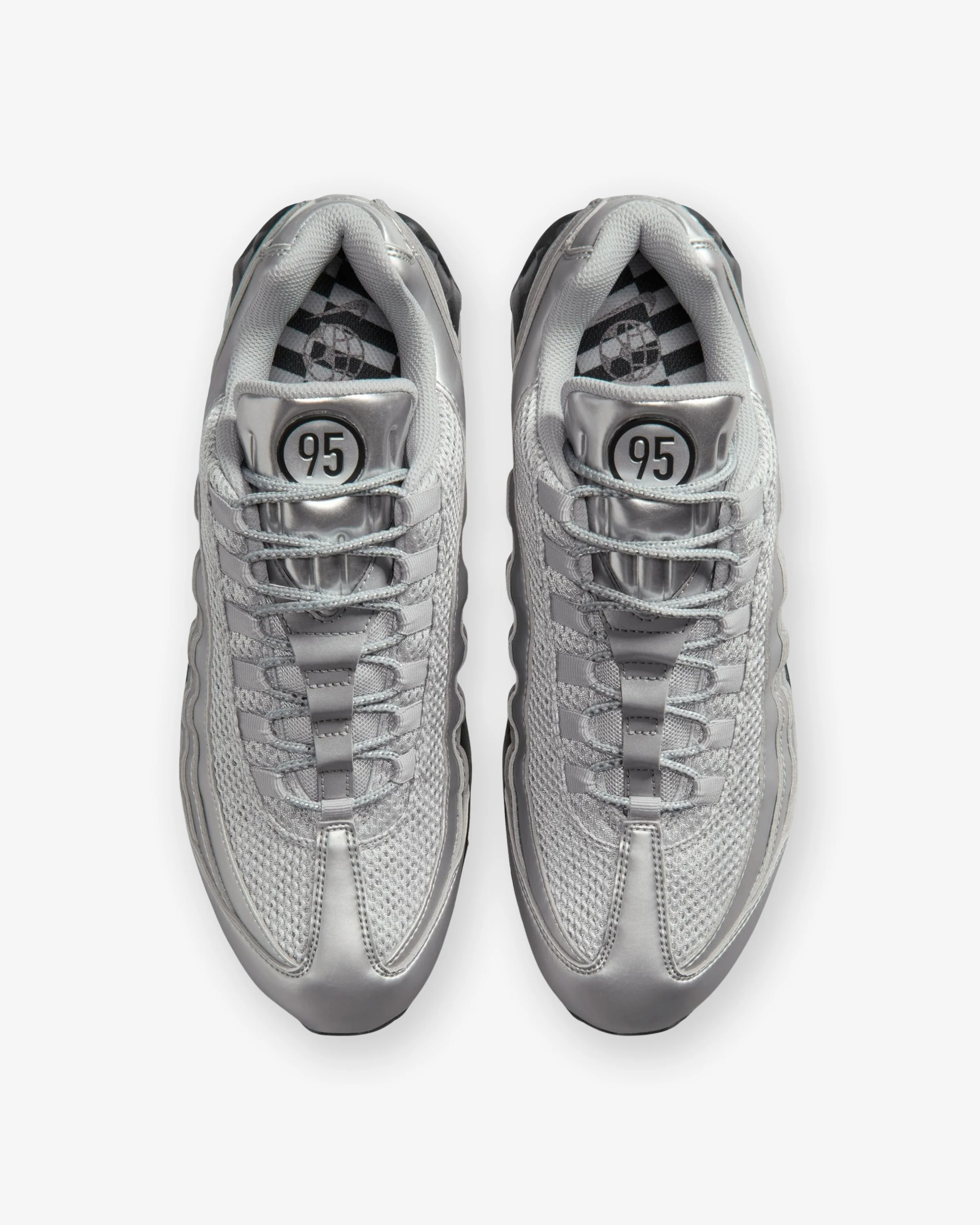 NIKE AIR MAX 95 - METALLIC SILVER/ BLACK