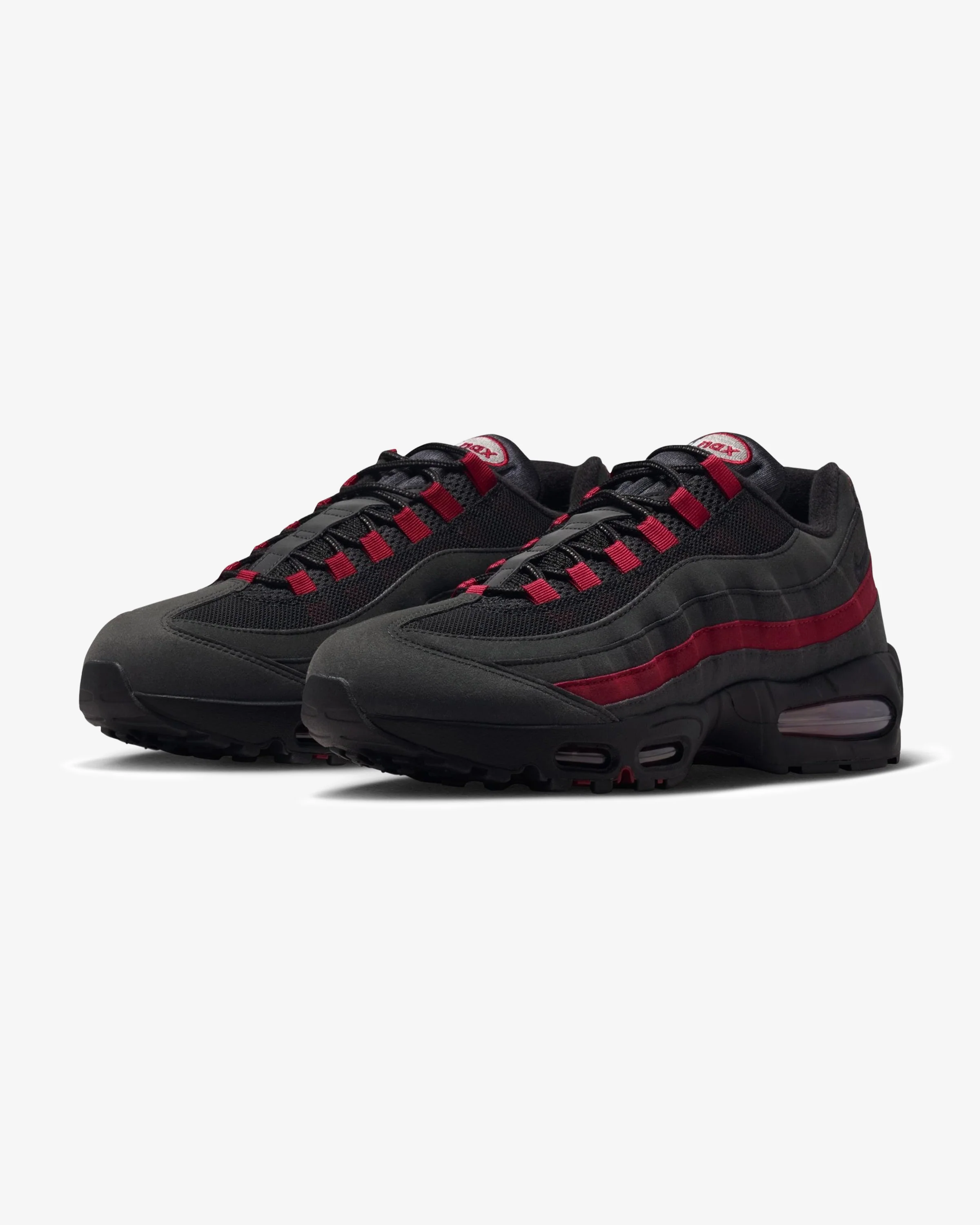 NIKE AIR MAX 95 OG - BLACK/ TEAMCRIMSON/ WOLFGREY