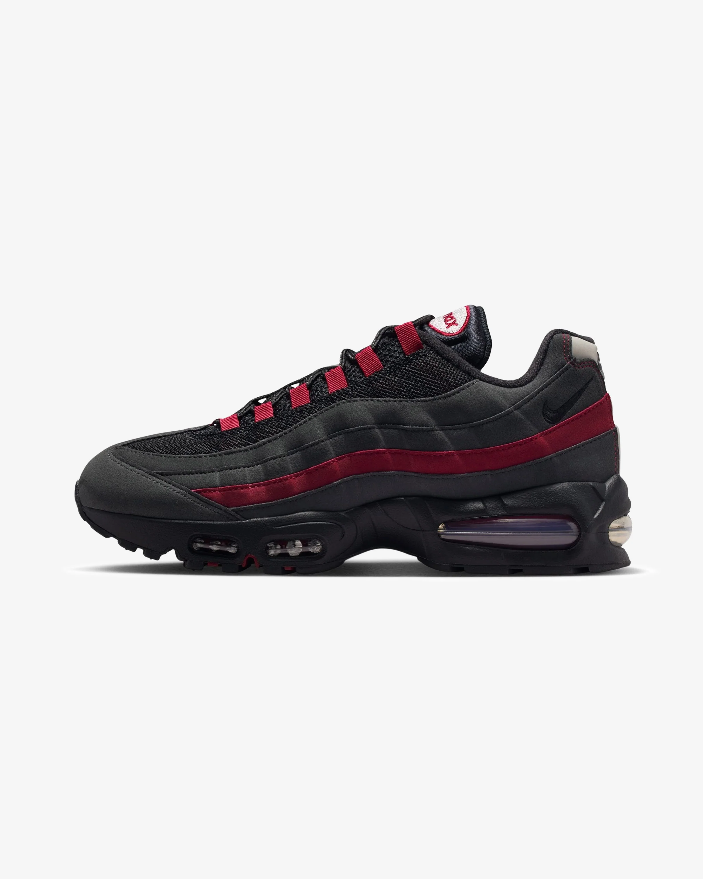 NIKE AIR MAX 95 OG - BLACK/ TEAMCRIMSON/ WOLFGREY