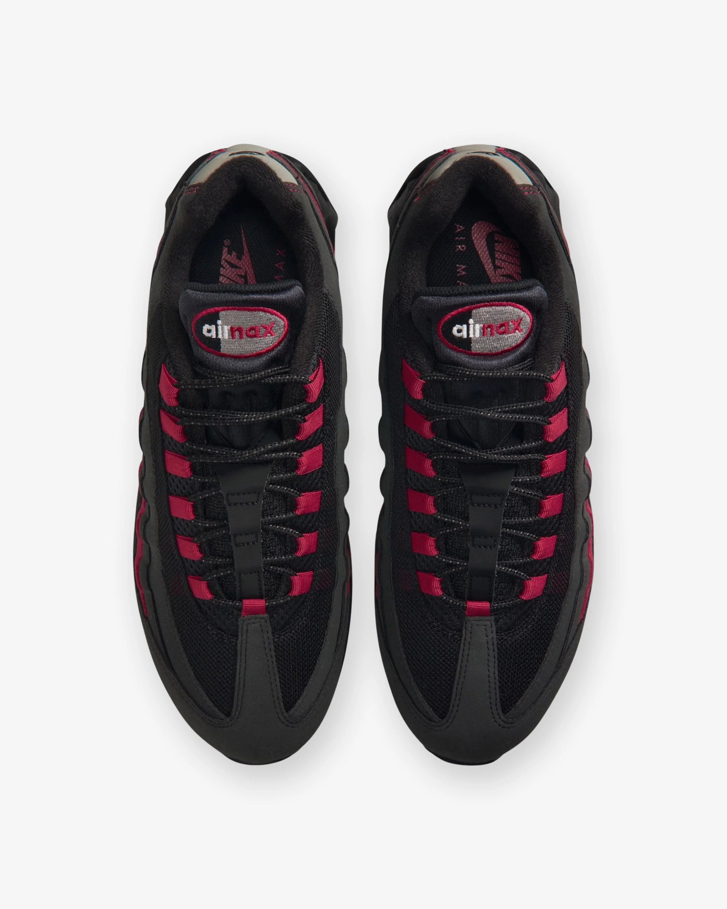 NIKE AIR MAX 95 OG - BLACK/ TEAMCRIMSON/ WOLFGREY