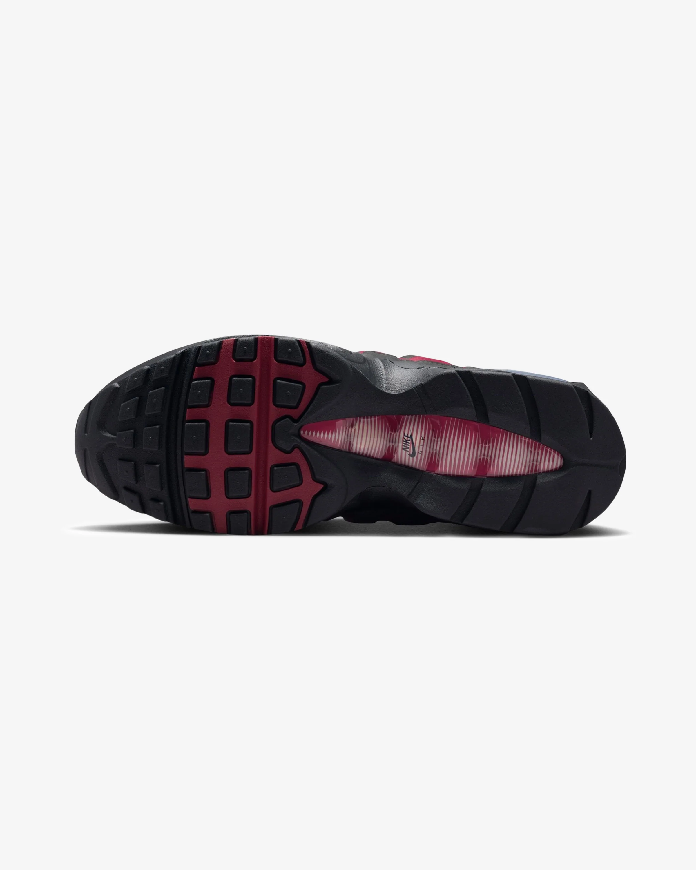 NIKE AIR MAX 95 OG - BLACK/ TEAMCRIMSON/ WOLFGREY