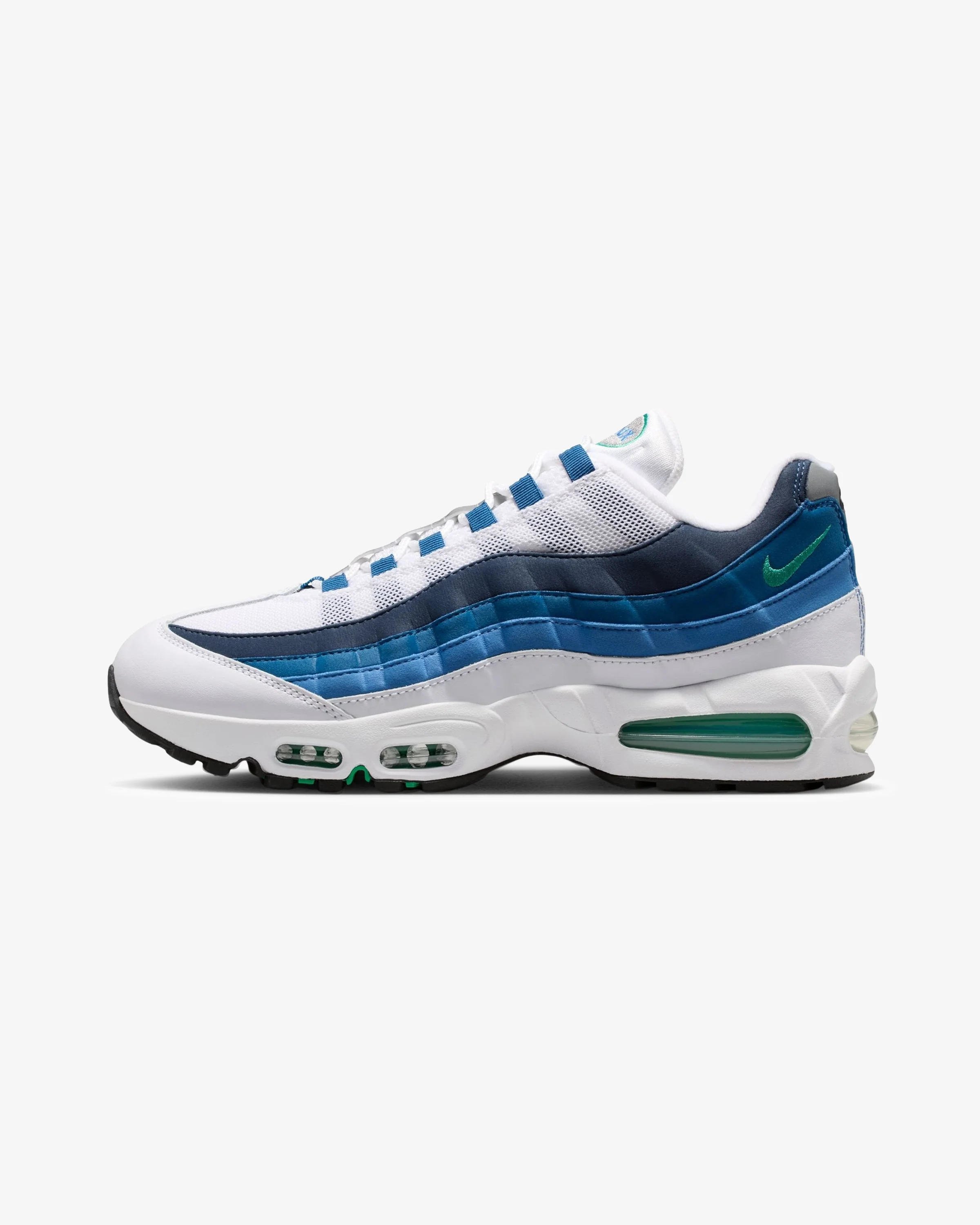 NIKE AIR MAX 95 OG - WHITE/ EMERALD GREEN/ LAKE BLUE