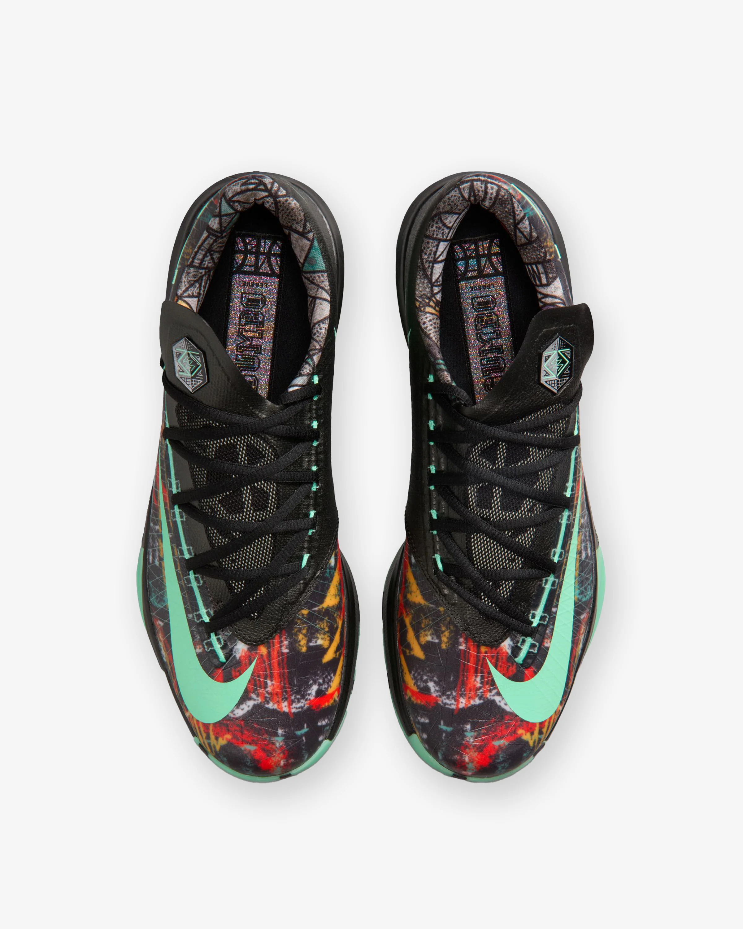 NIKE KD VI - MULTI-COLOR/ GREEN GLOW
