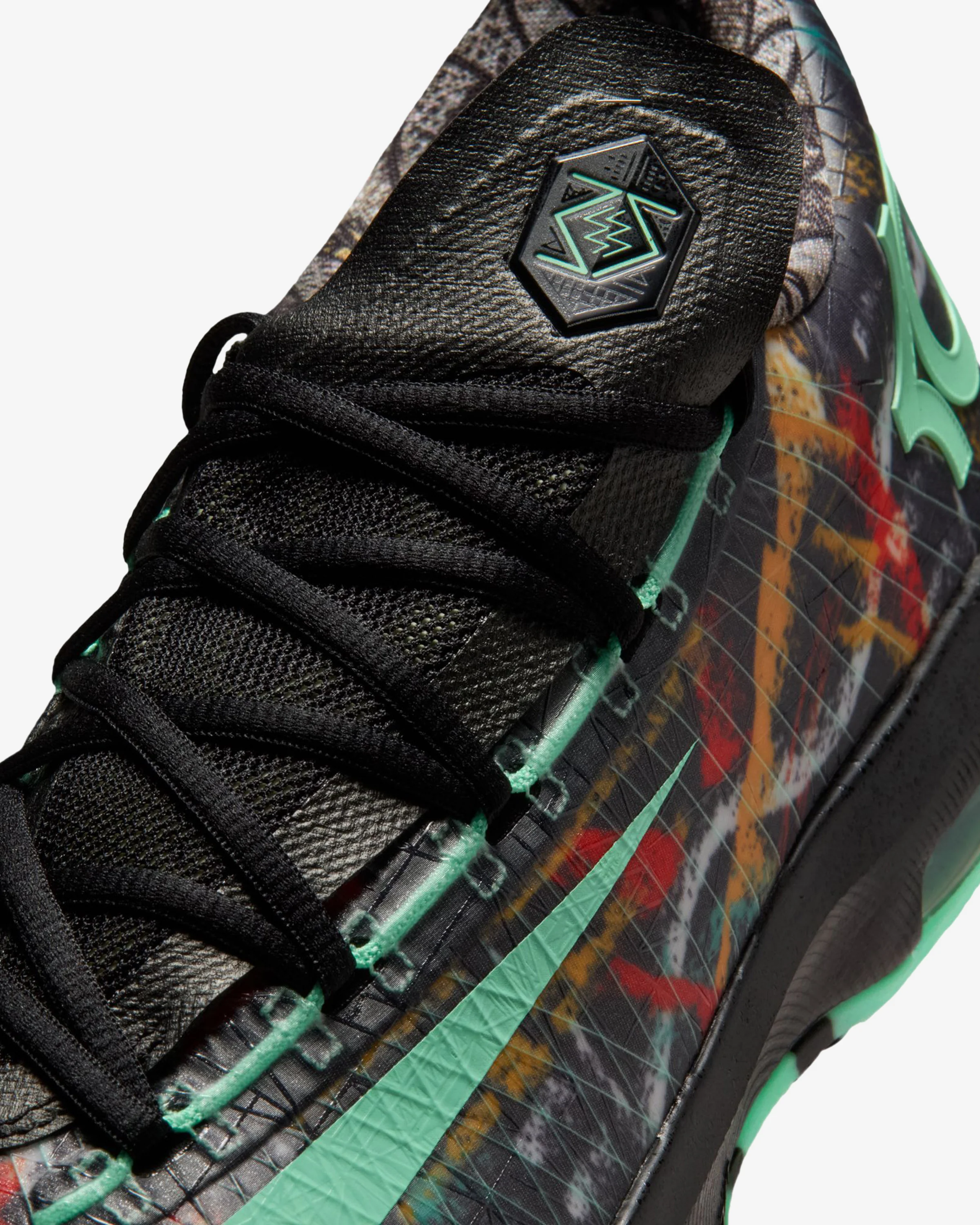 NIKE KD VI - MULTI-COLOR/ GREEN GLOW