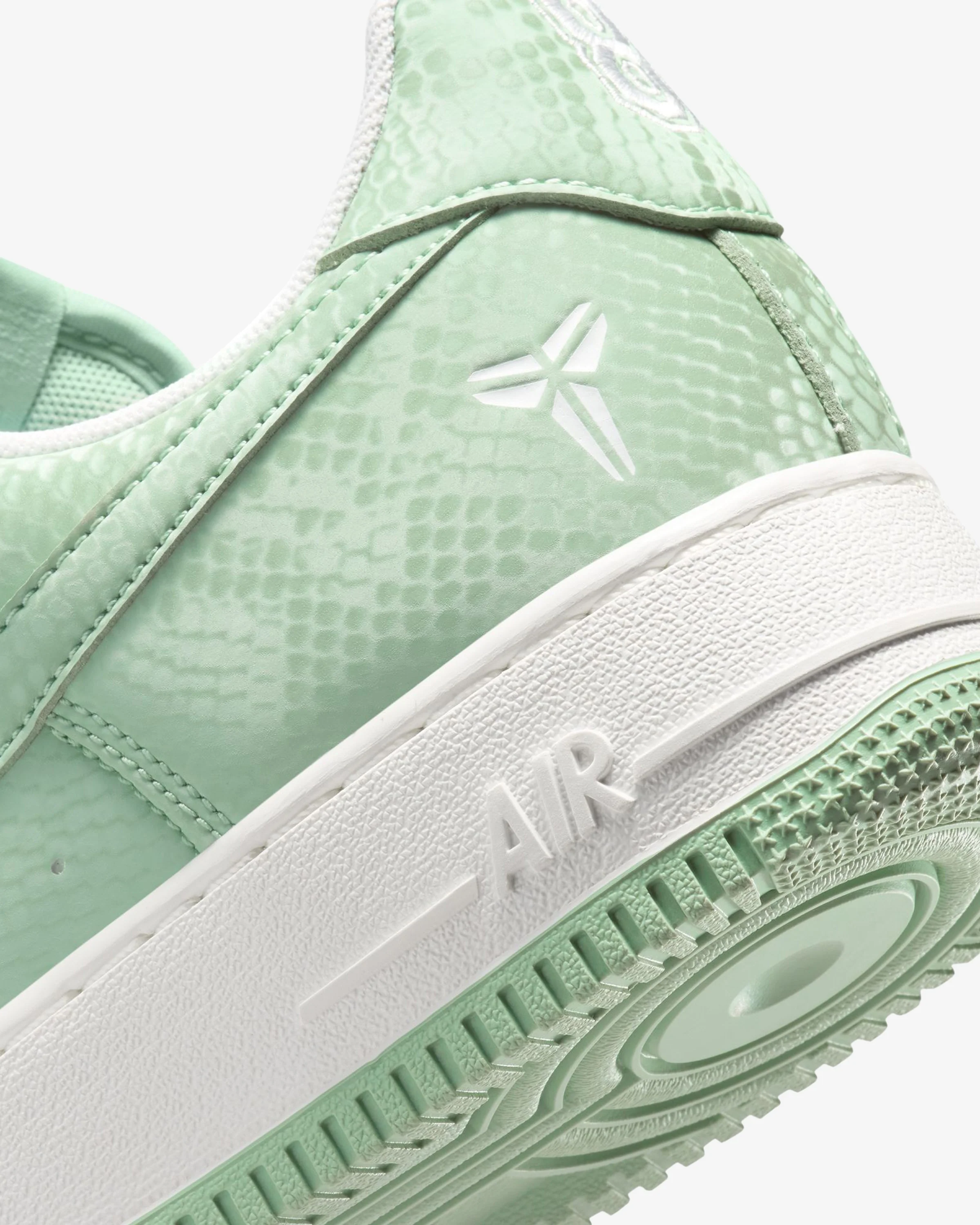 NIKE KOBE AIR FORCE 1 LOW - STEAM/ SUMMIT WHITE