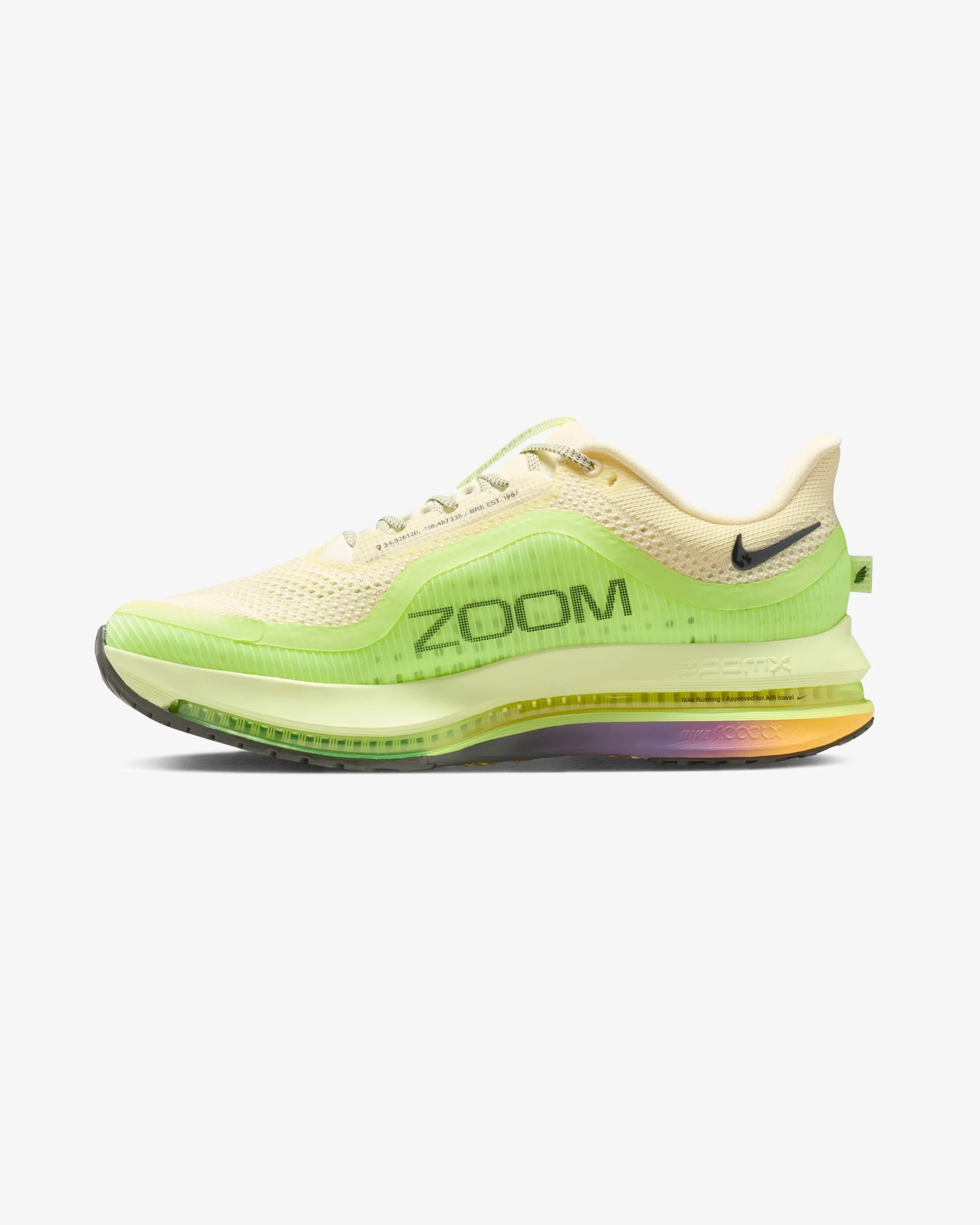 NIKE PEGASUS PREMIUM - ALABASTER/ BLACK/ BARELY VOLT