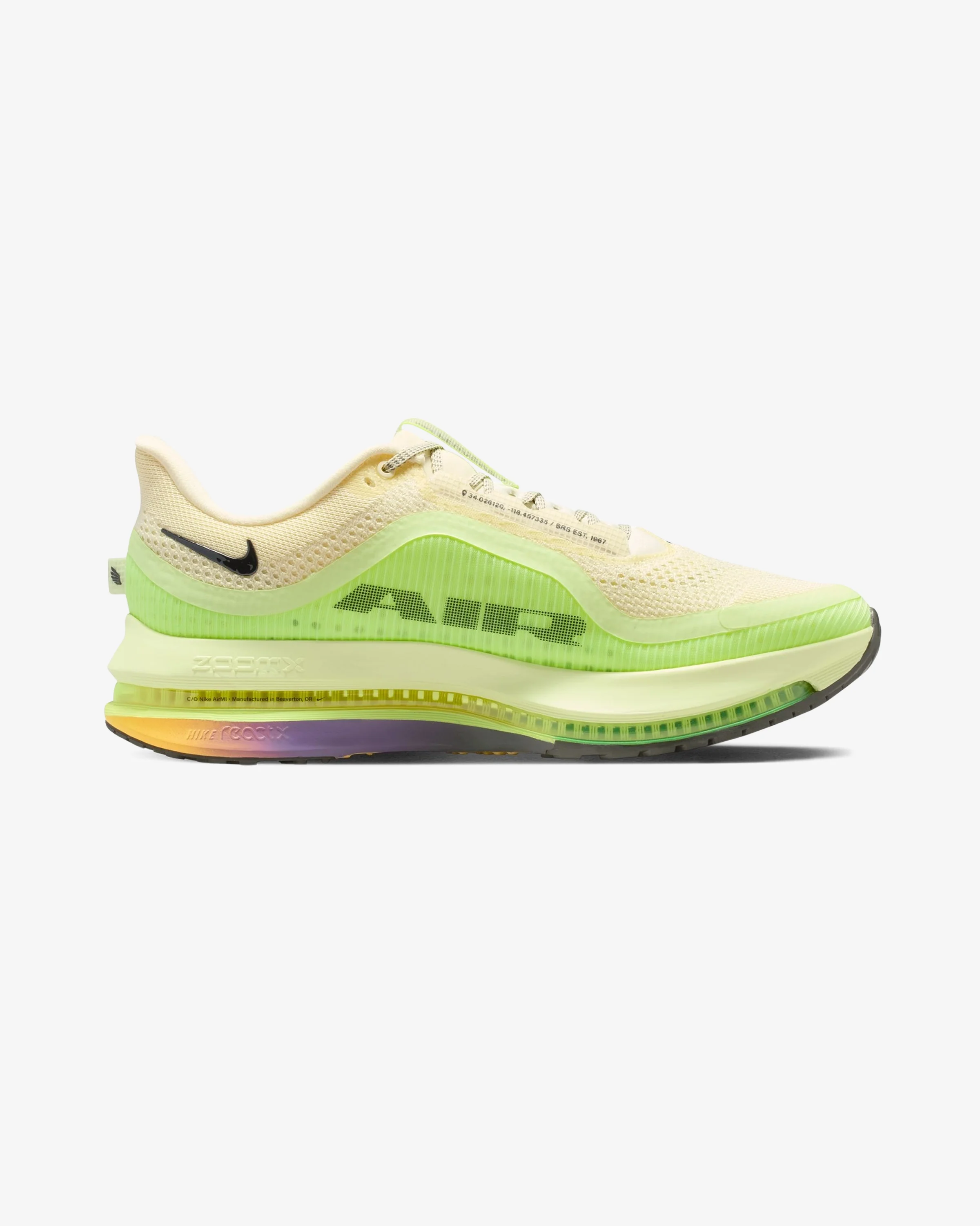 NIKE PEGASUS PREMIUM - ALABASTER/ BLACK/ BARELY VOLT