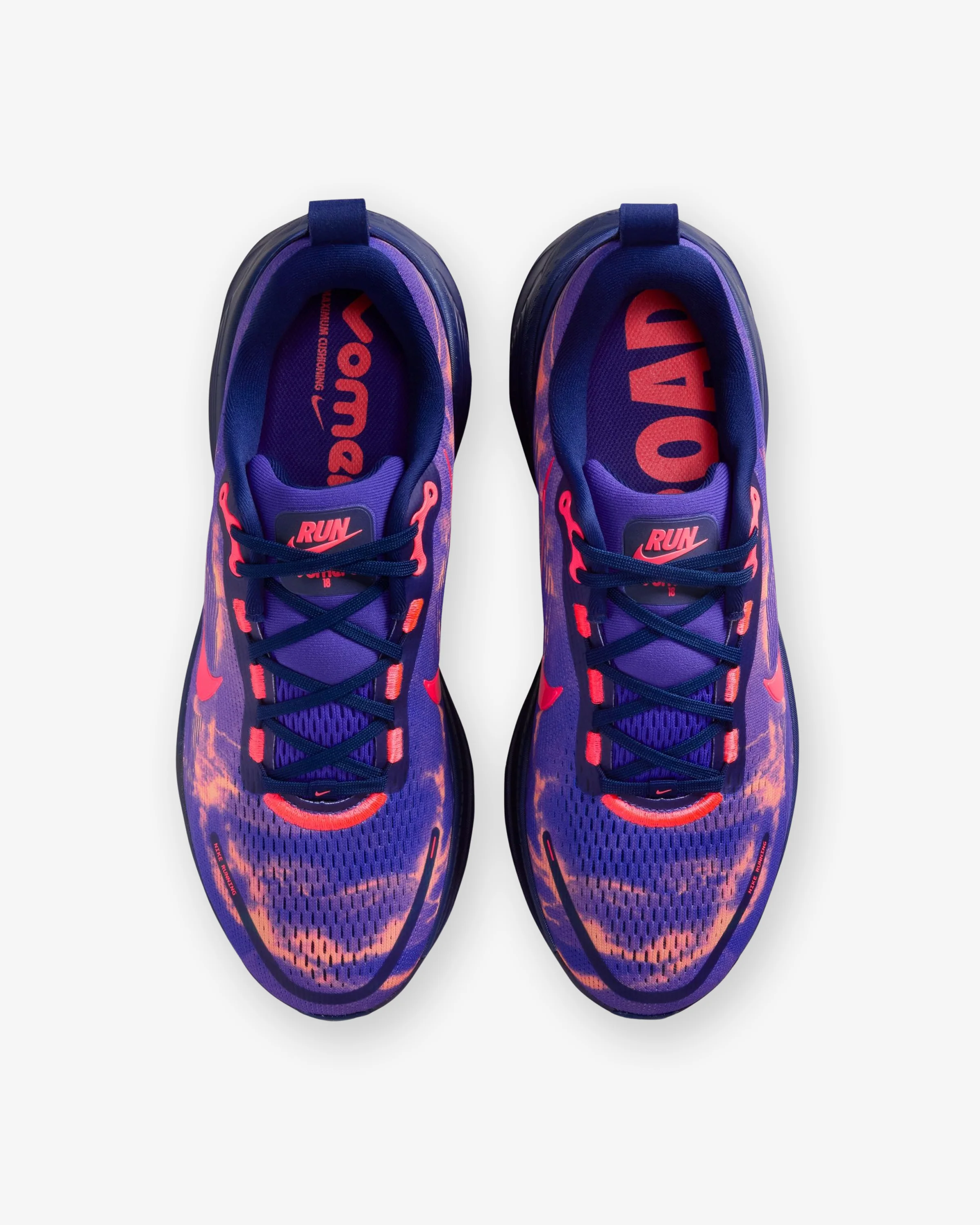 NIKE VOMERO 18 - INDIGO BURST/ HOT LAVA
