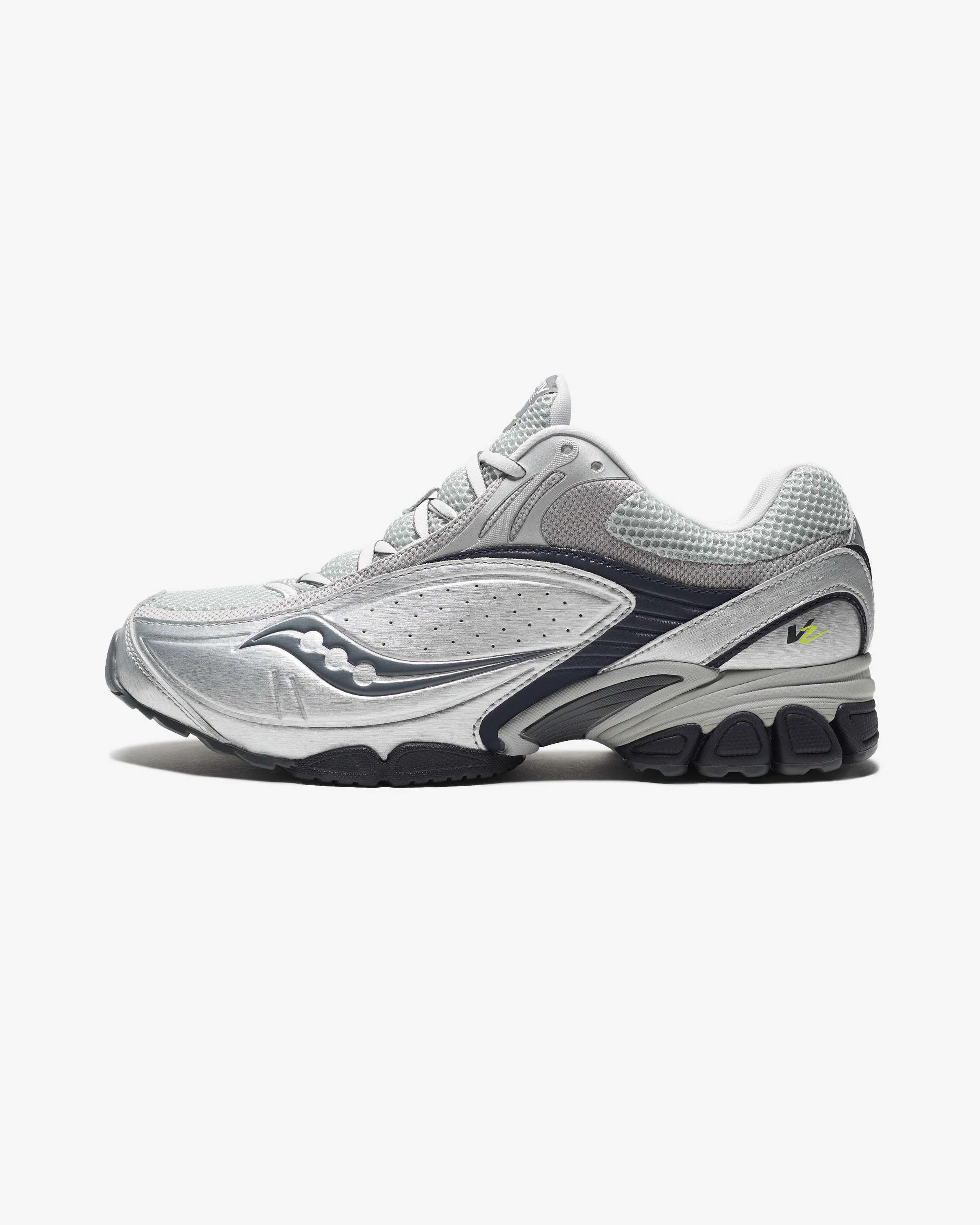 SAUCONY PROGRID V2 - SILVER /NAVY