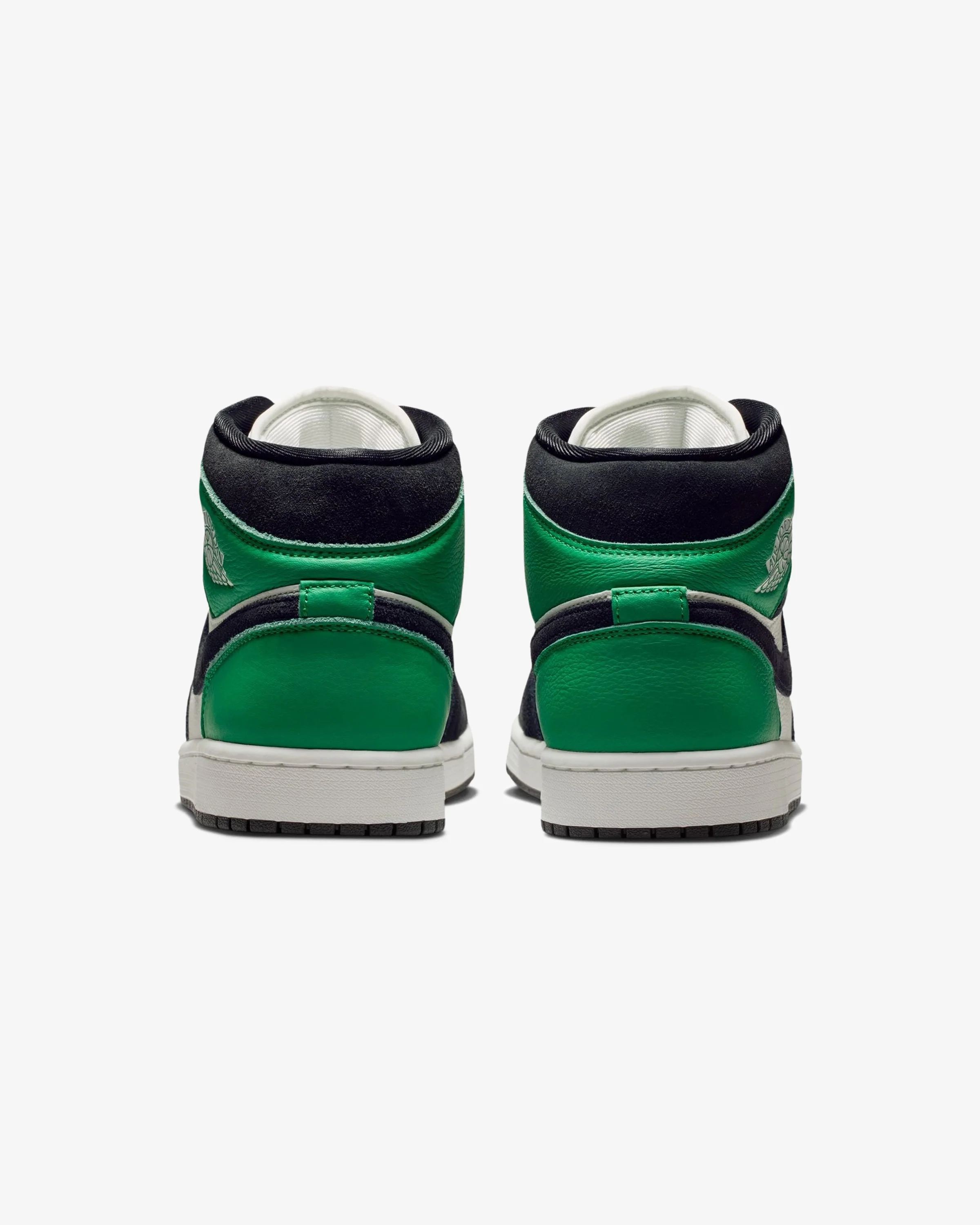 JORDAN AJ 1 MID SE - SUMMIT WHITE/ BLACK/ LUCKY GREEN