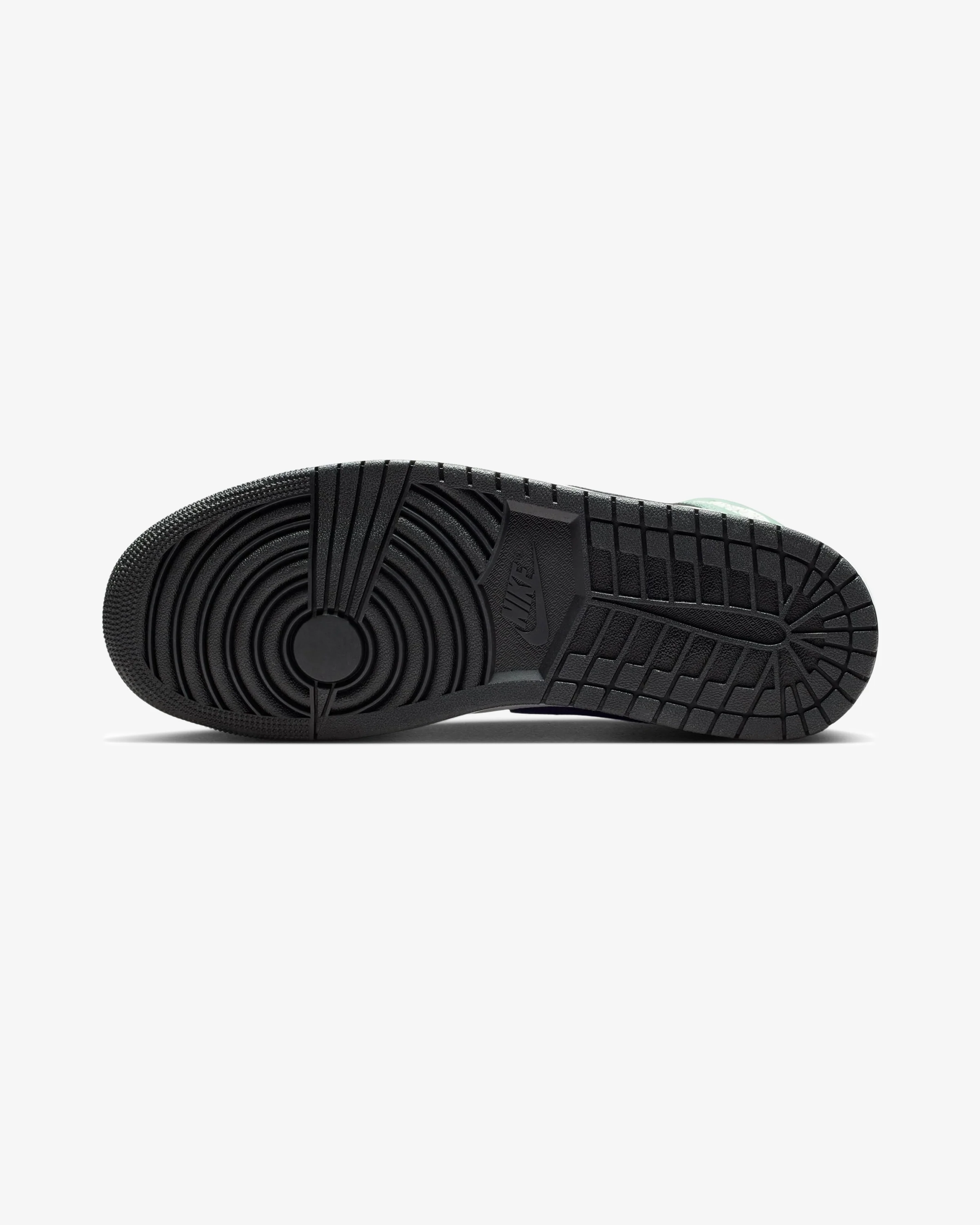 JORDAN AJ 1 MID SE - SUMMIT WHITE/ BLACK/ LUCKY GREEN