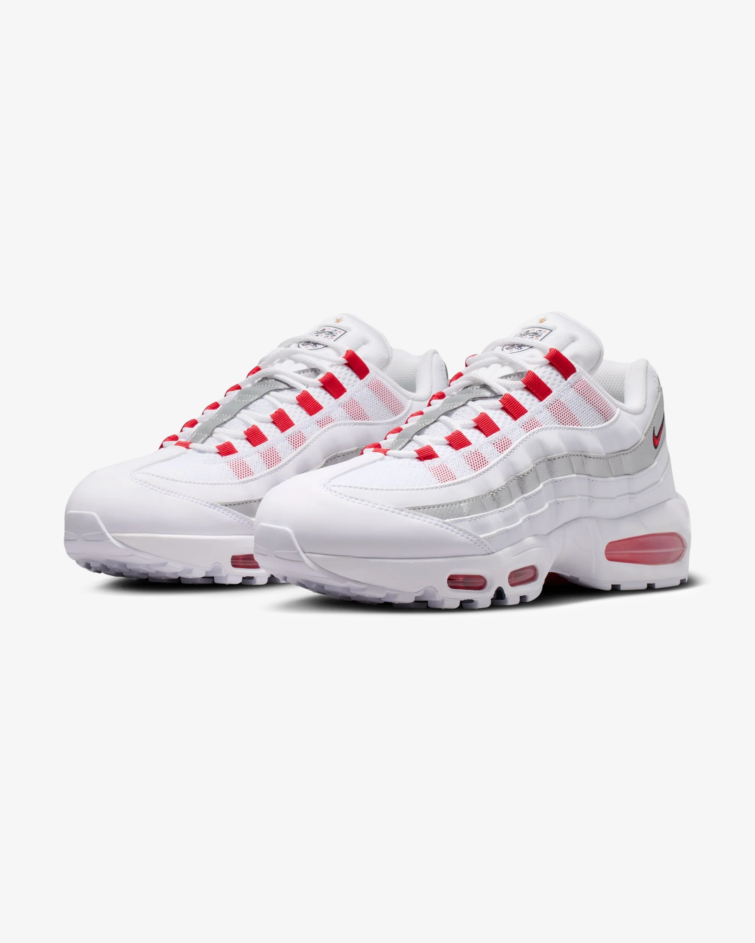 NIKE AIR MAX 95 SE - WHITE/ SPEED RED/ METALLIC SILVER