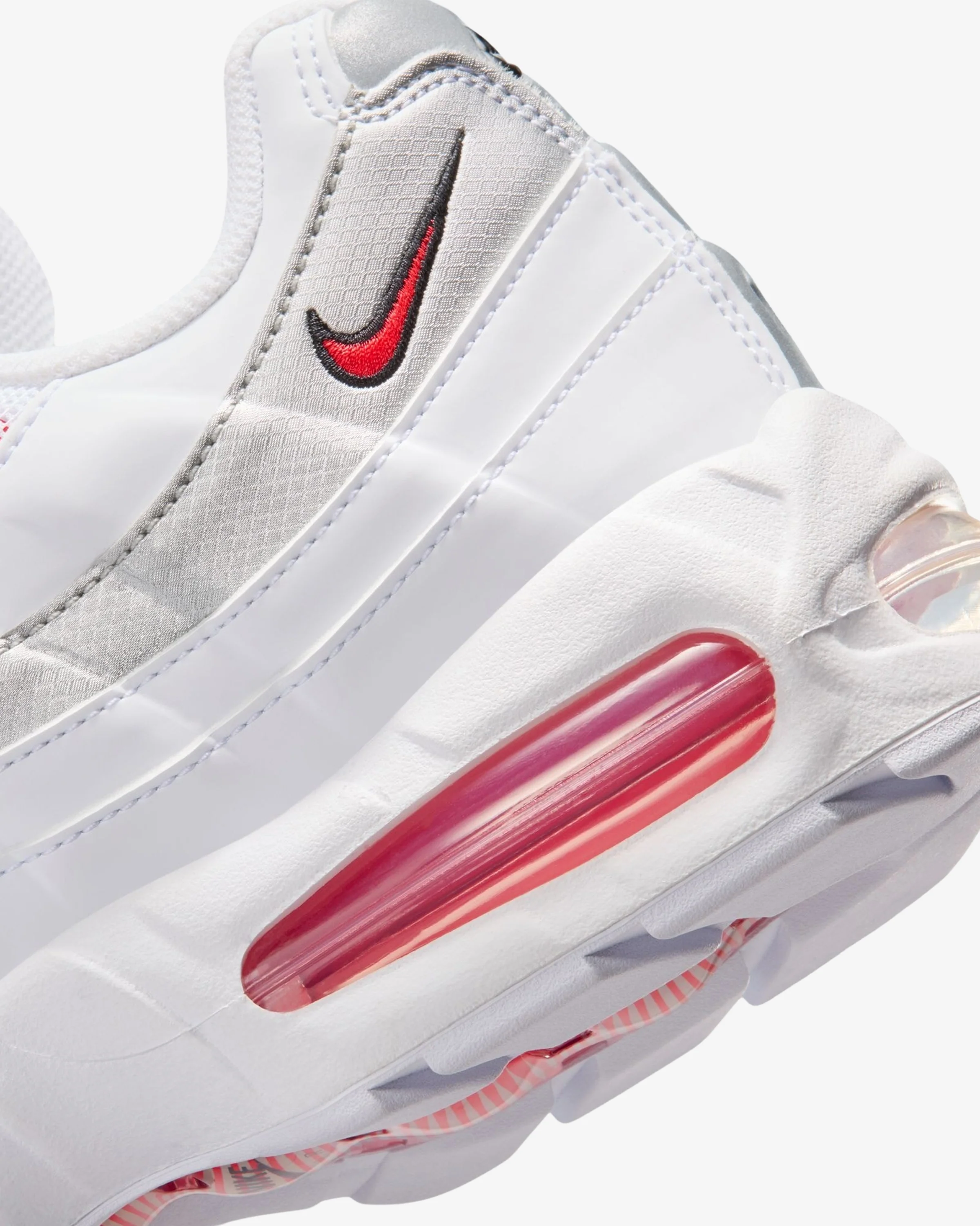 NIKE AIR MAX 95 SE - WHITE/ SPEED RED/ METALLIC SILVER