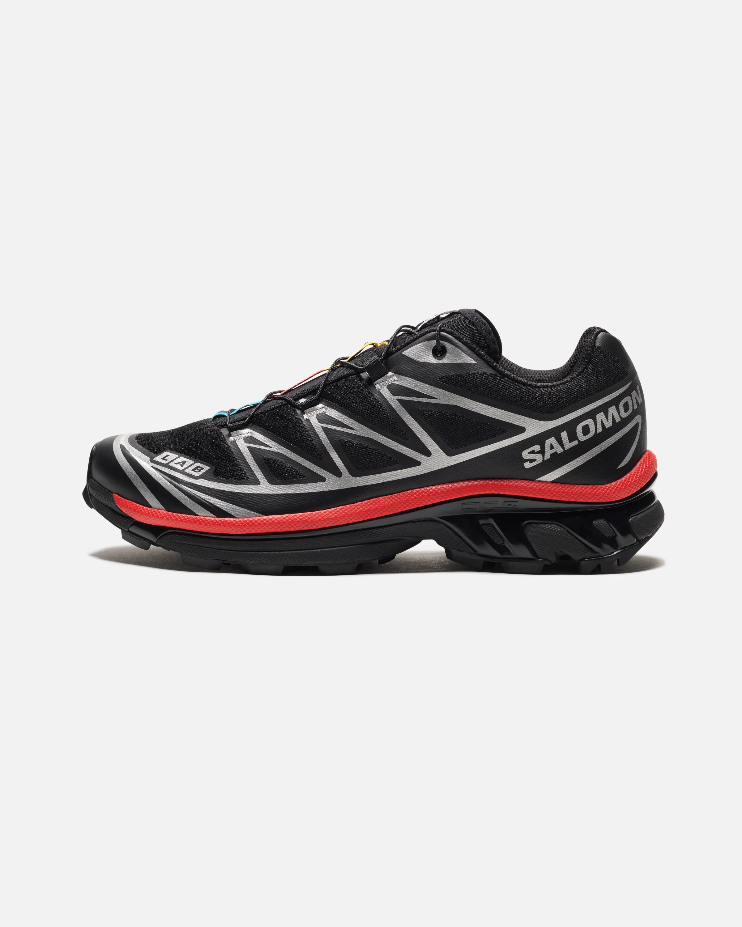 SALOMON XT-6 - BLACK/ FIERY RED