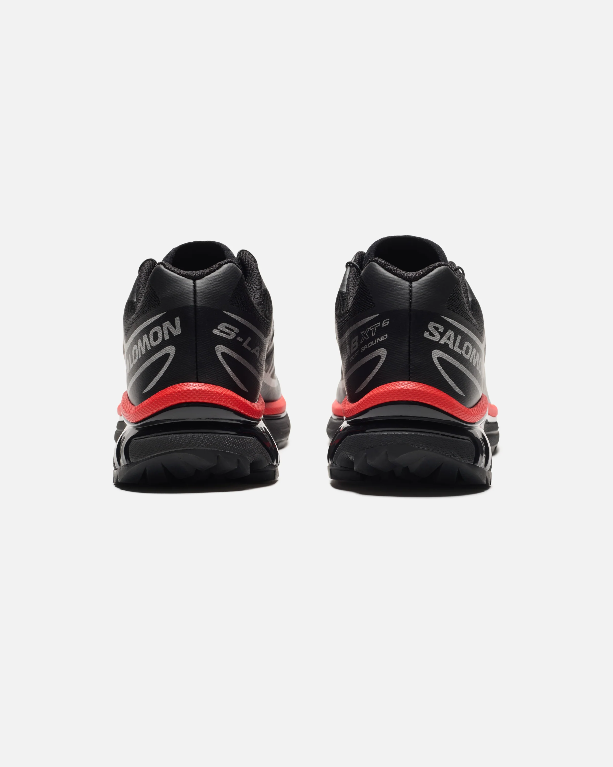 SALOMON XT-6 - BLACK/ FIERY RED