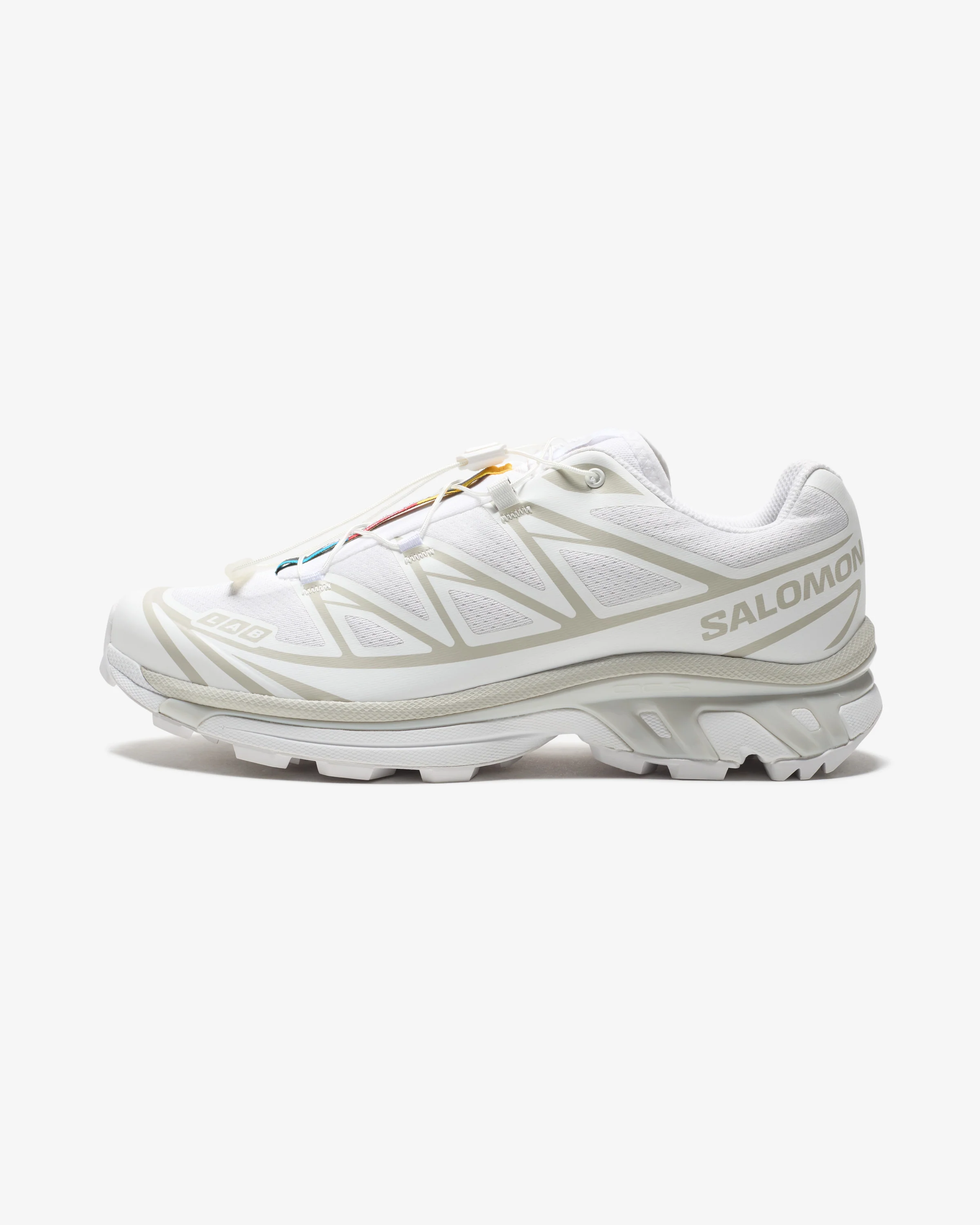 SALOMON XT-6 - WHITE/ LUNAR ROCK